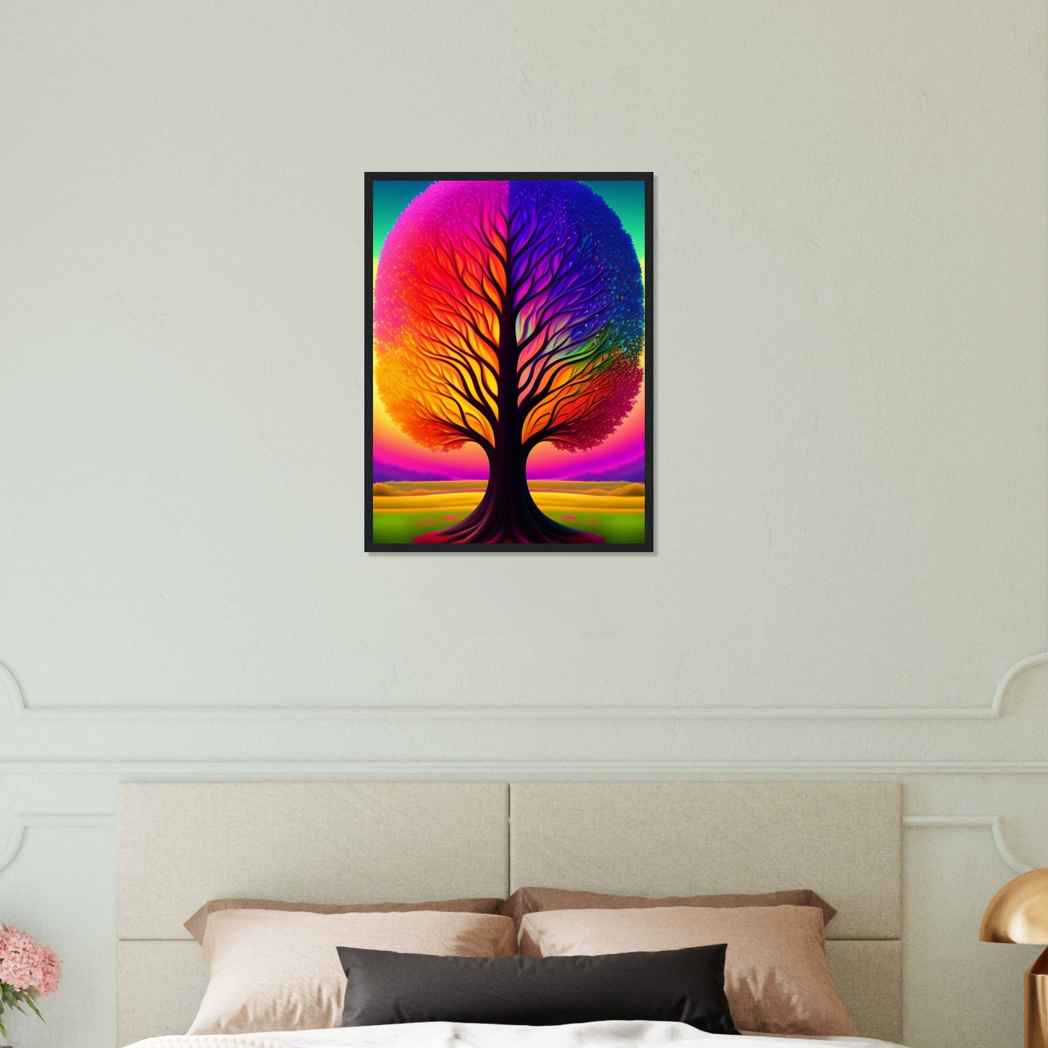 Canvanation Print Material 45x60 cm / 18x24″ Tableau Arbre De Vie en Éclosion