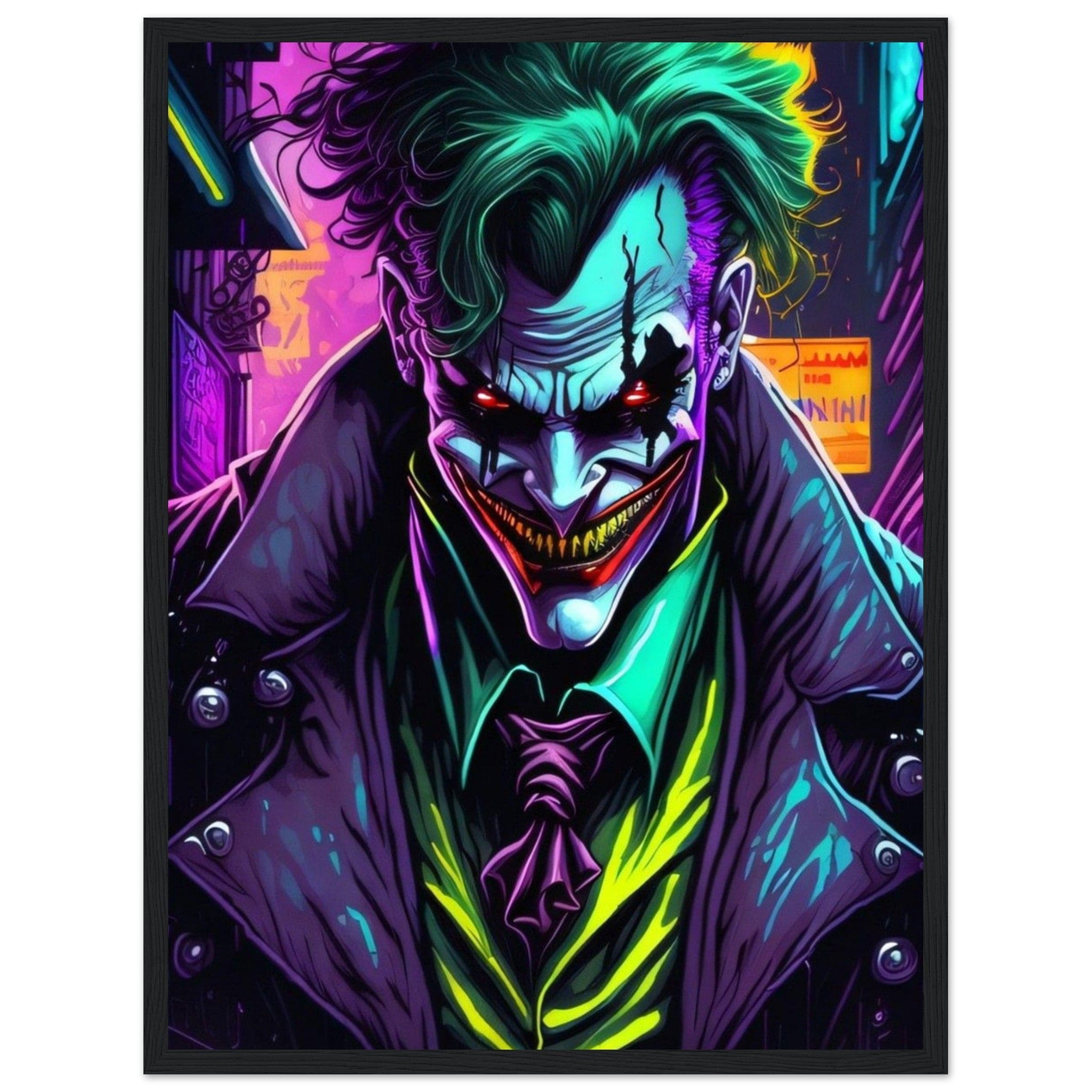 Tableau Pop Art Joker Canvanation