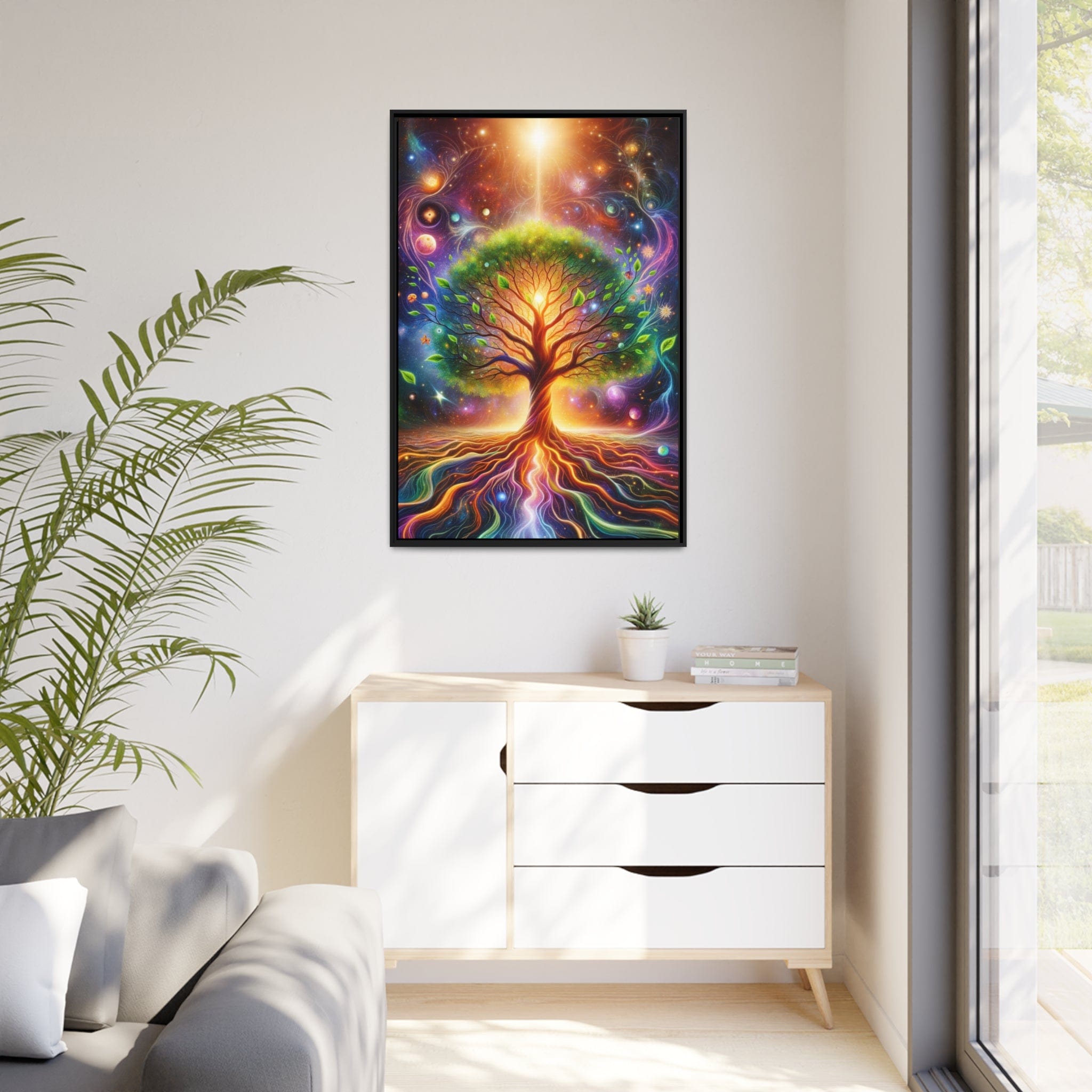 Printify Canvas Tableau l'arbre de vie majestueux