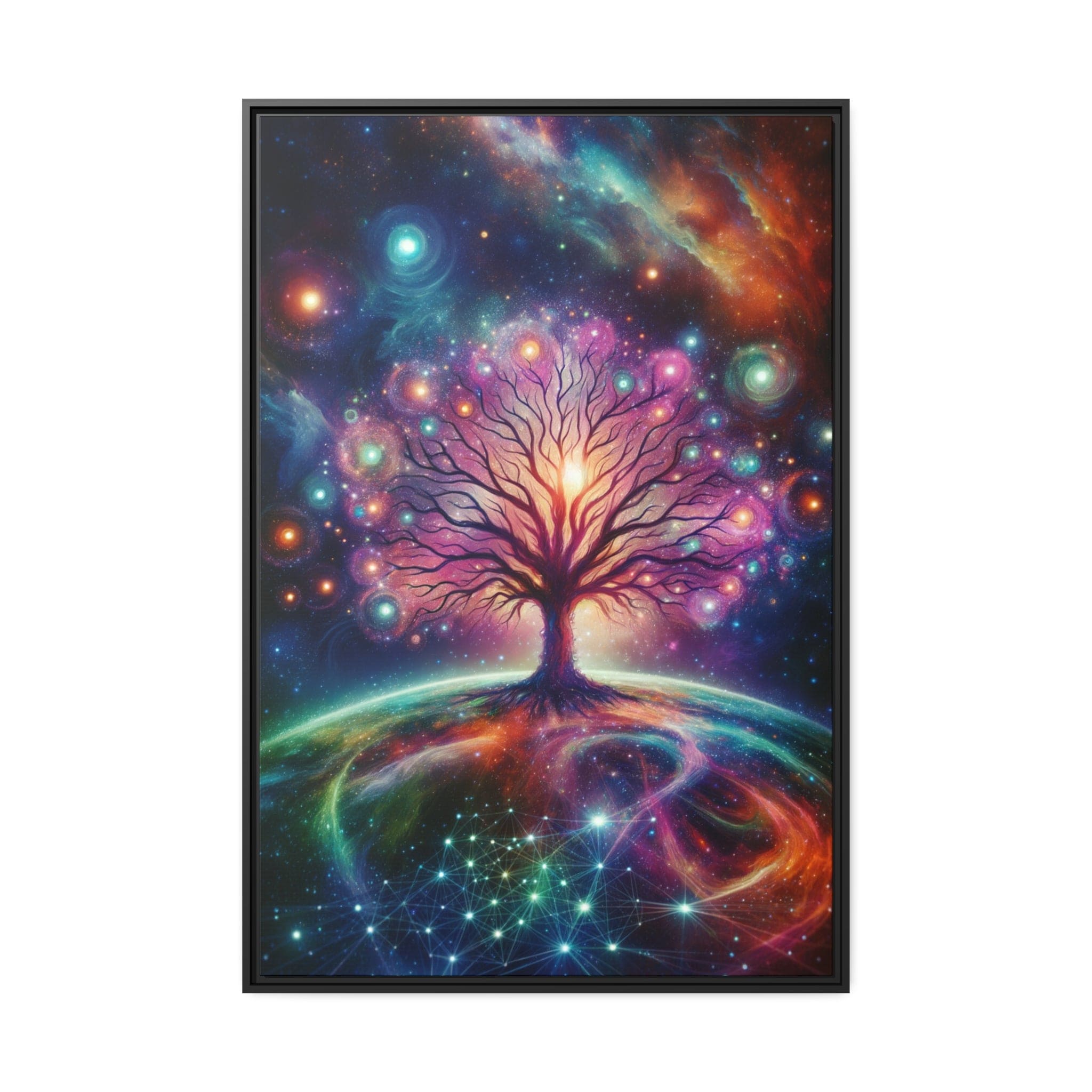 Printify Canvas 32″ x 48″ (Vertical) Tableau Arbre De Vie Énergie Éthérée