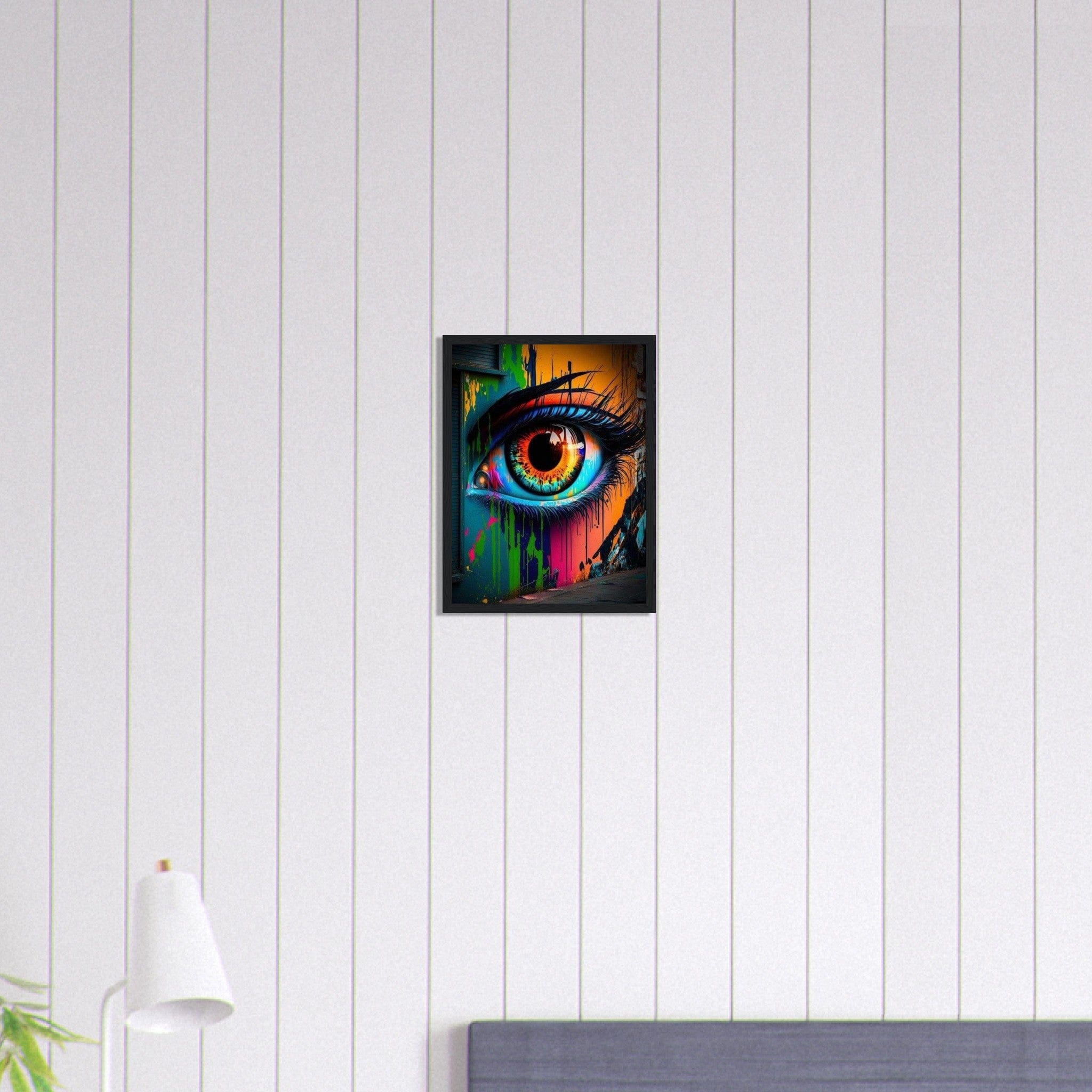 Canvanation Print Material 30x40 cm / 12x16″ Tableau Street Art Oeil