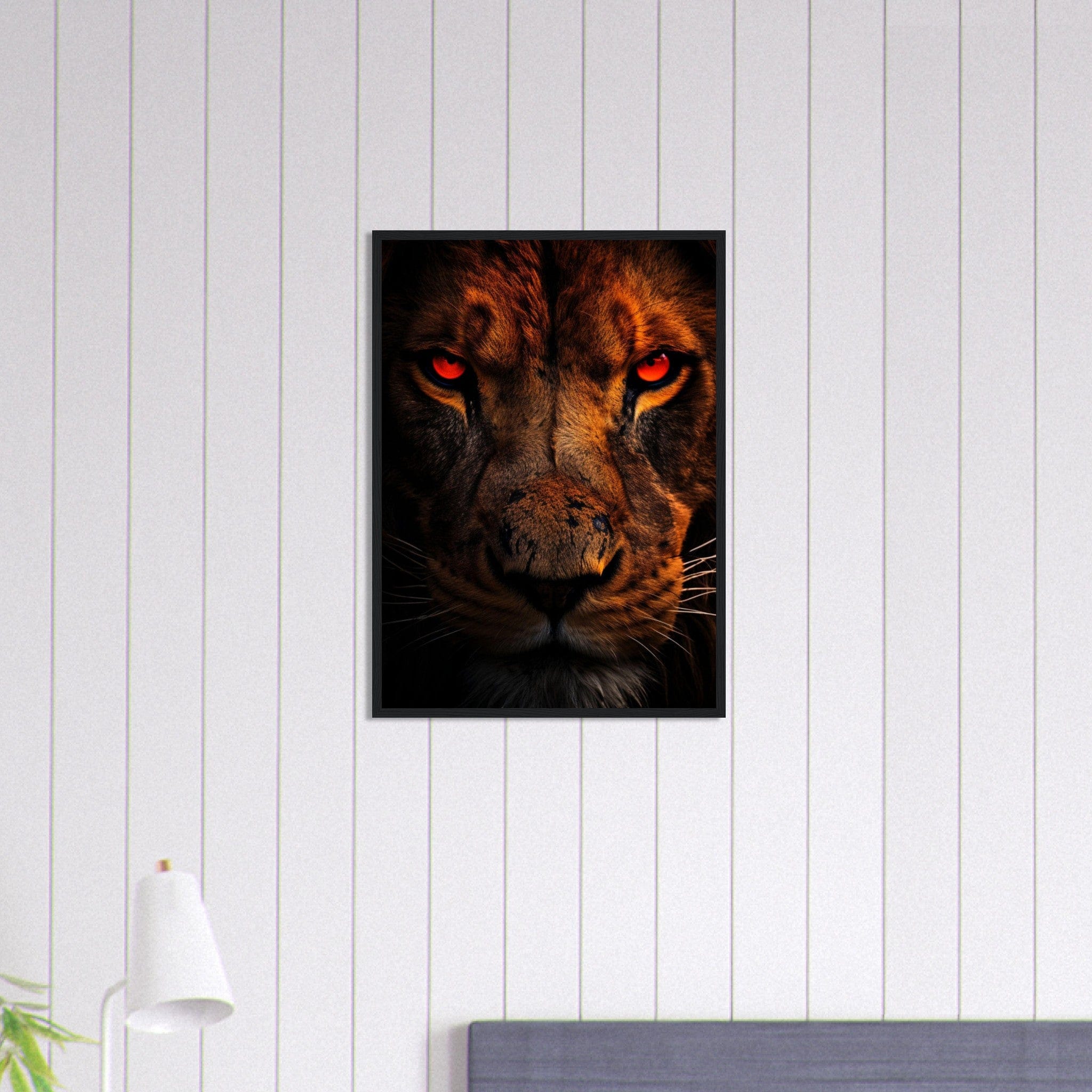 Canvanation Print Material 50x70 cm / 20x28″ Tableau De Lion