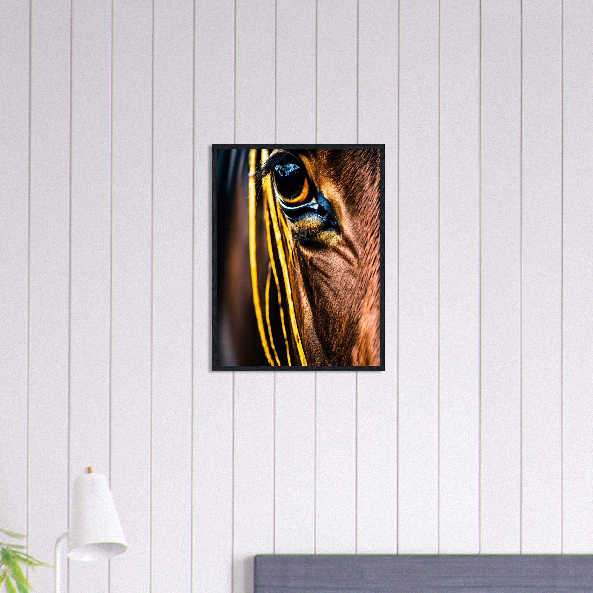 Canvanation Print Material 45x60 cm / 18x24″ Tableau Cheval Splendeur Sauvage