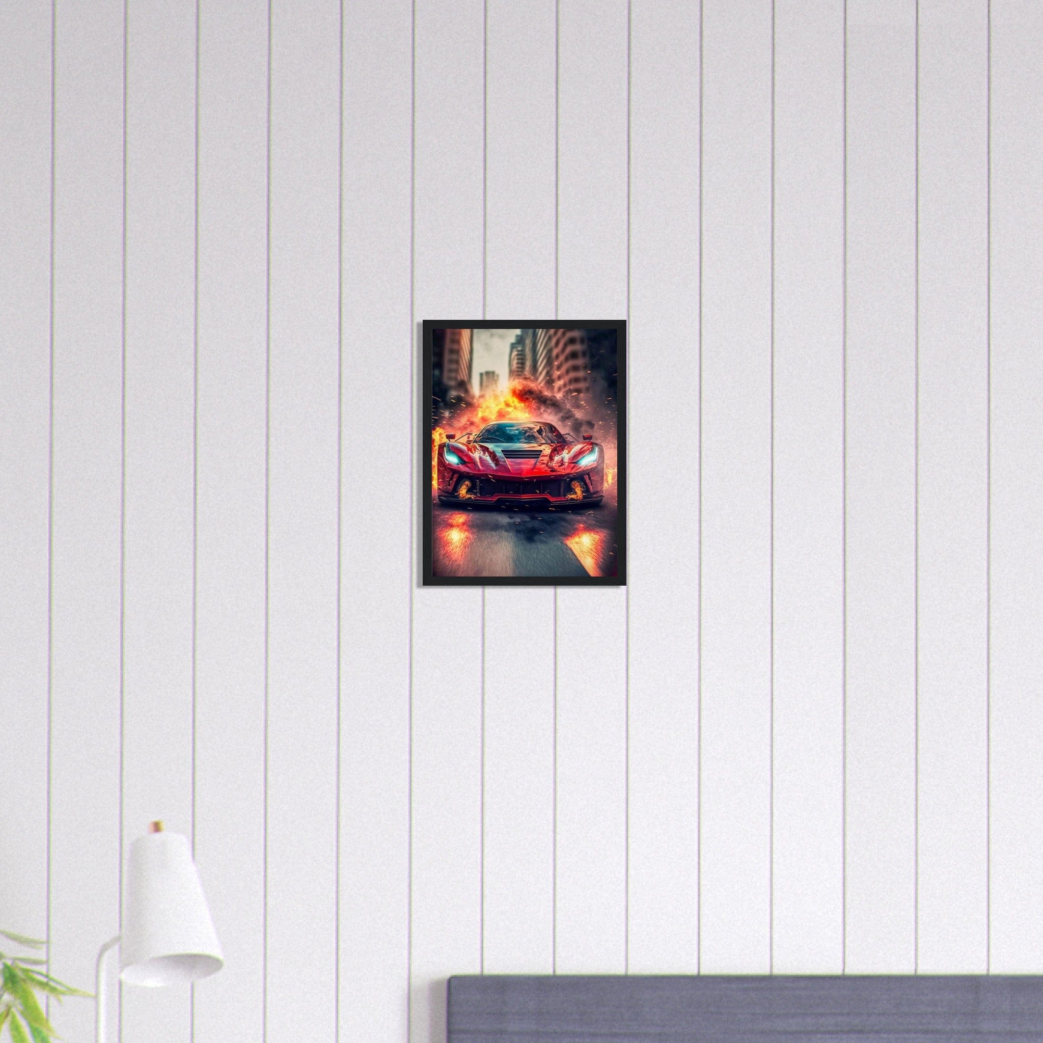 Canvanation Print Material 30x40 cm / 12x16″ Tableau Voiture Laferrari