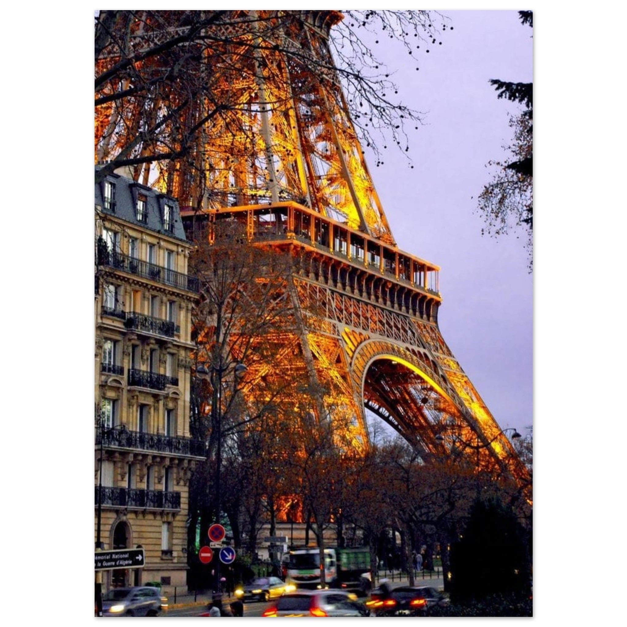 Canvanation Print Material 13x18 cm / 5x7″ Tableau Tour Eiffel