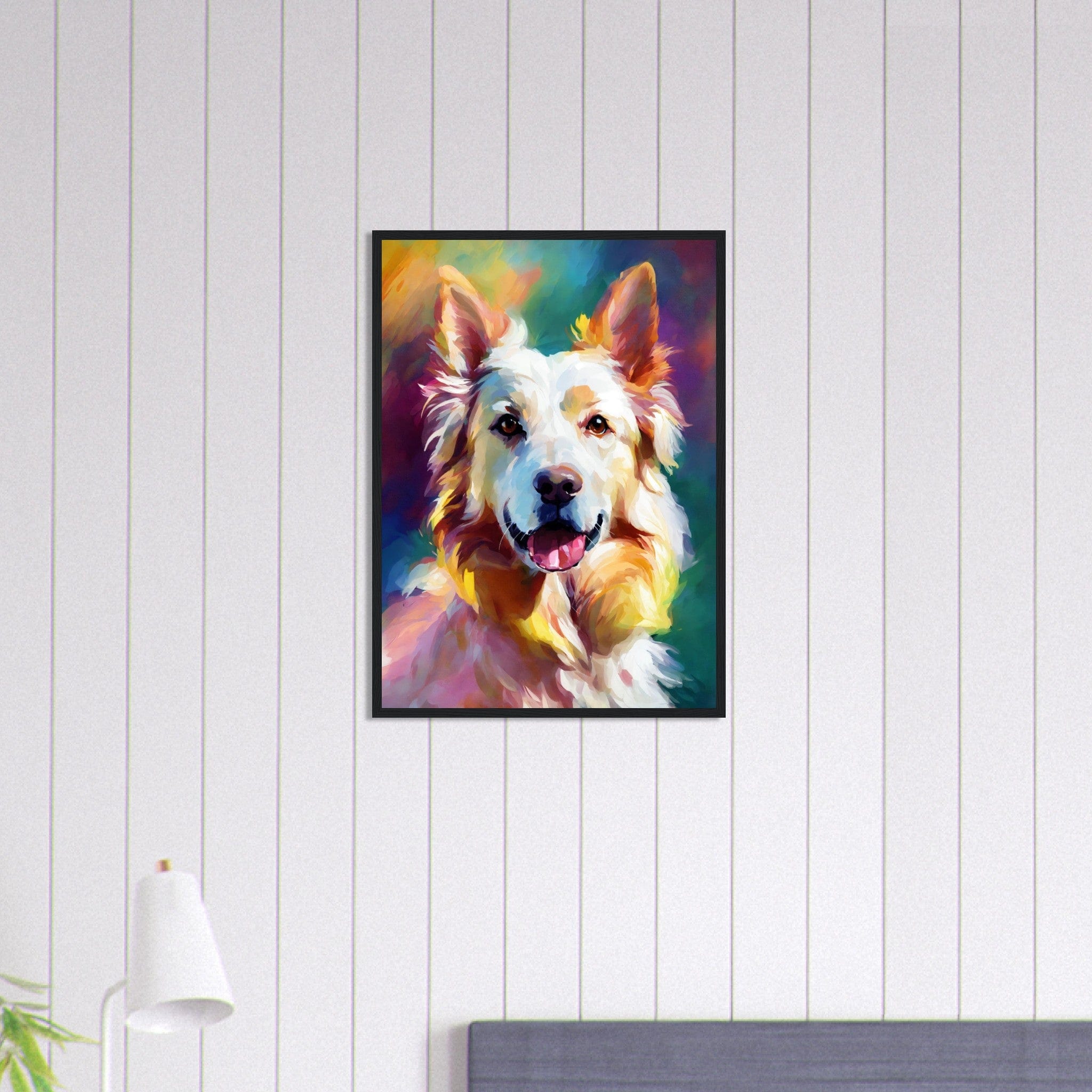 Canvanation Print Material 50x70 cm / 20x28″ Tableau Chien Pattes Et Poils