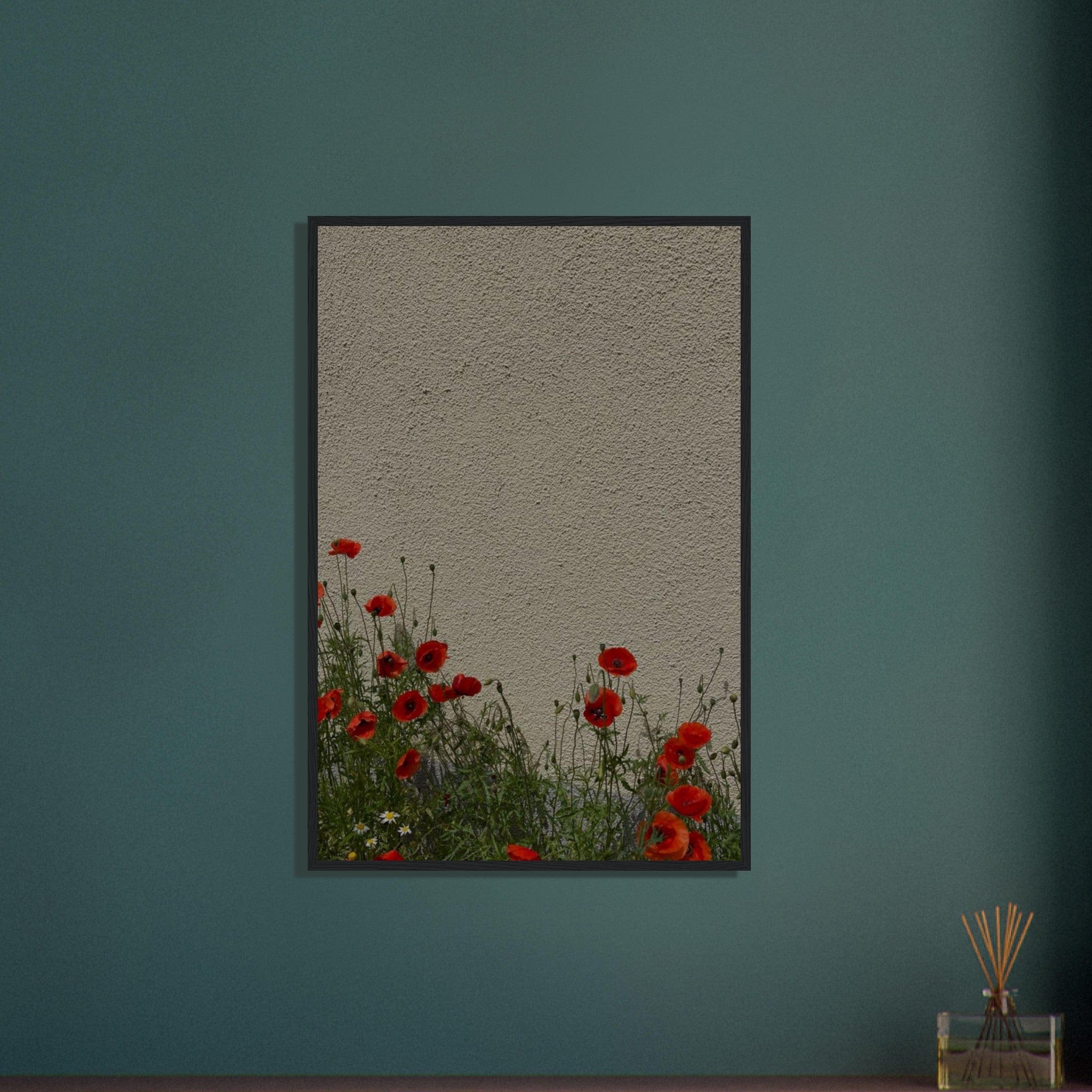 Coquelicot Peinture Acrylique Moderne Canvanation