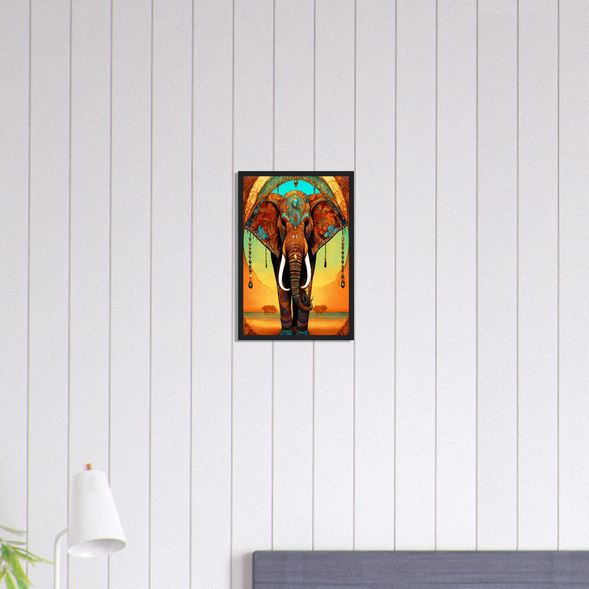 Canvanation Print Material 30x45 cm / 12x18″ Tableau Elephant Géant Doux