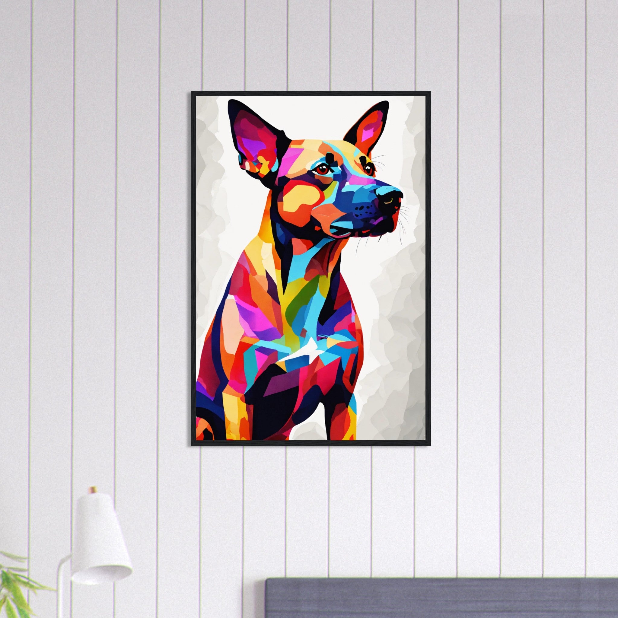 Canvanation Print Material 60x90 cm / 24x36″ Tableau Chien Ami Pour Toujours