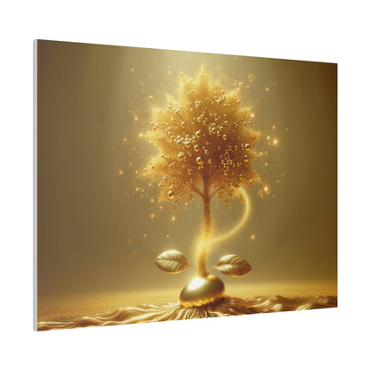 Tableau  L'Arbre d'Or de la Vie Canvanation