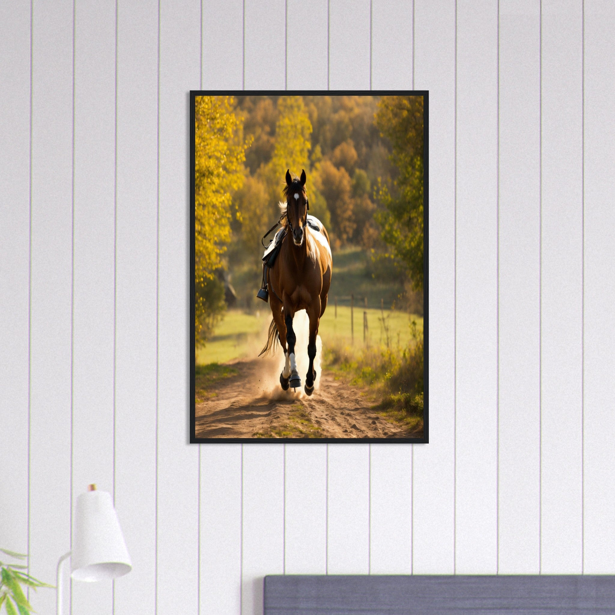 Canvanation Print Material 60x90 cm / 24x36″ Tableau Cheval Noblesse et Force