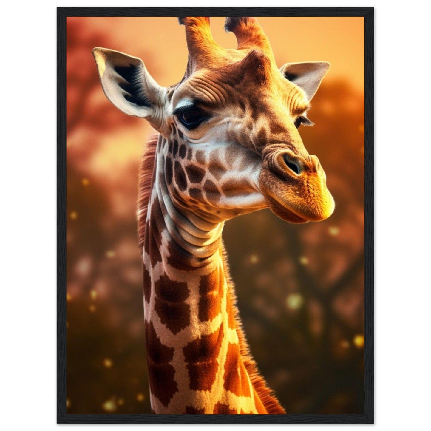 Toile Girafe - Canvanation