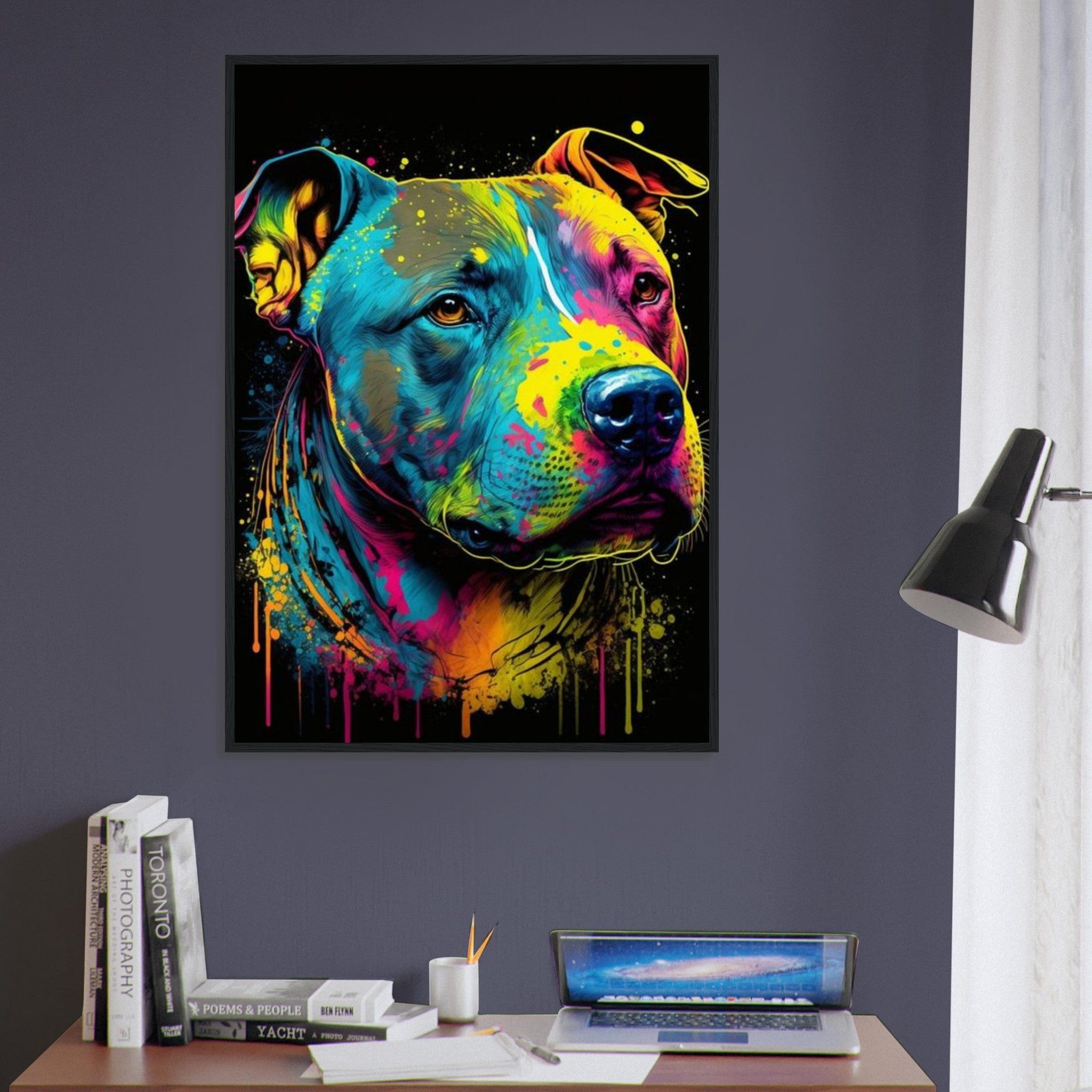 Canvanation Print Material Tableau Chien - Regard tendre