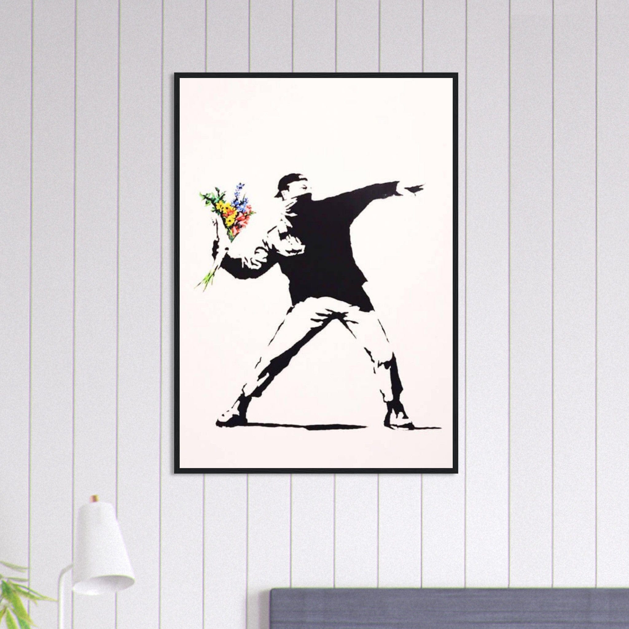 Canvanation Print Material 70x100 cm / 28x40″ Tableau Pop Art Banksy