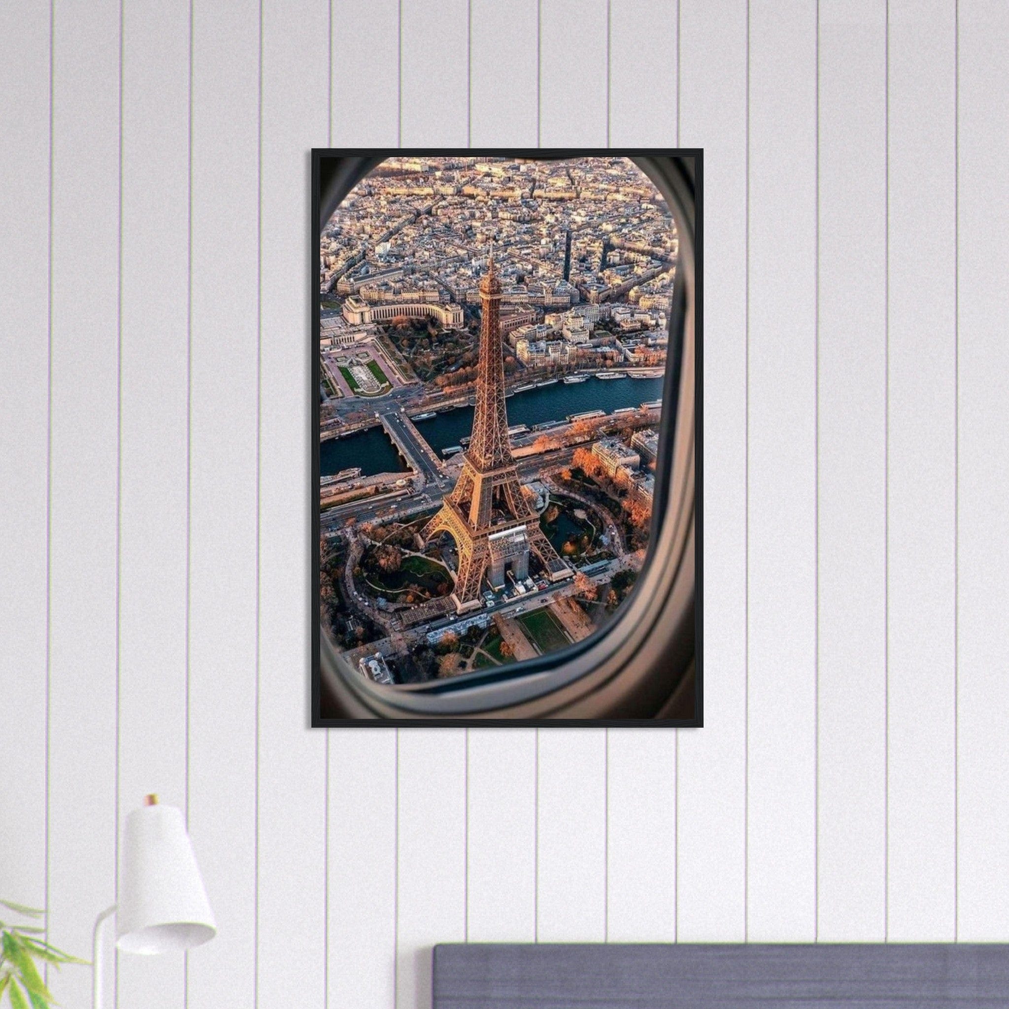 Canvanation Print Material 60x90 cm / 24x36″ Tableau Paris Vue Du Ciel