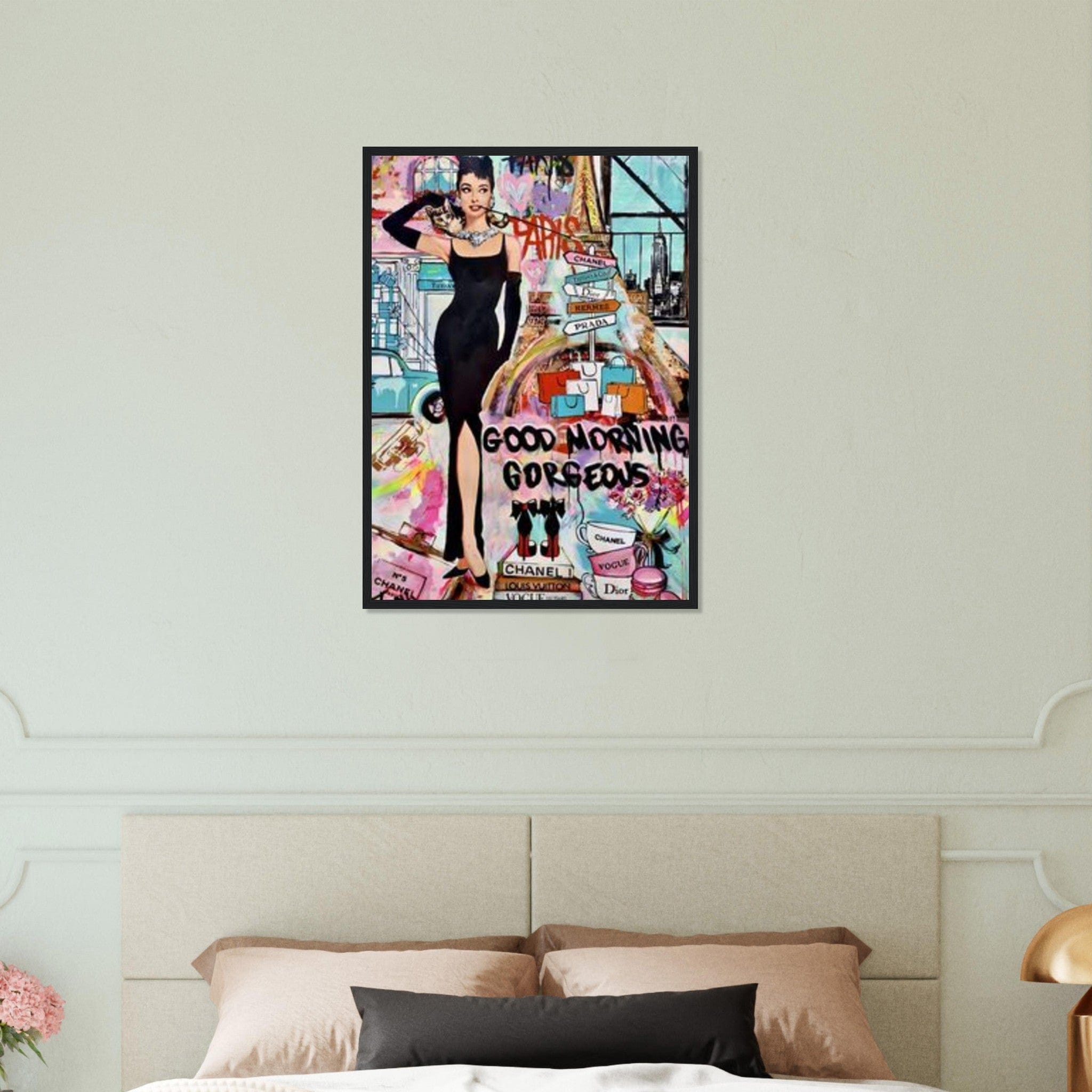 Canvanation Print Material 50x70 cm / 20x28″ Tableau Street Art Vibrations Urbaines