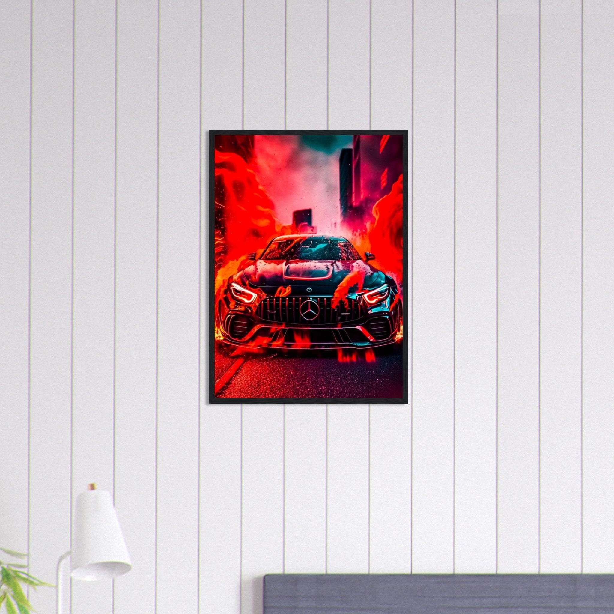 Canvanation Print Material 50x70 cm / 20x28″ Tableau Voiture Mercedes Sport Plus