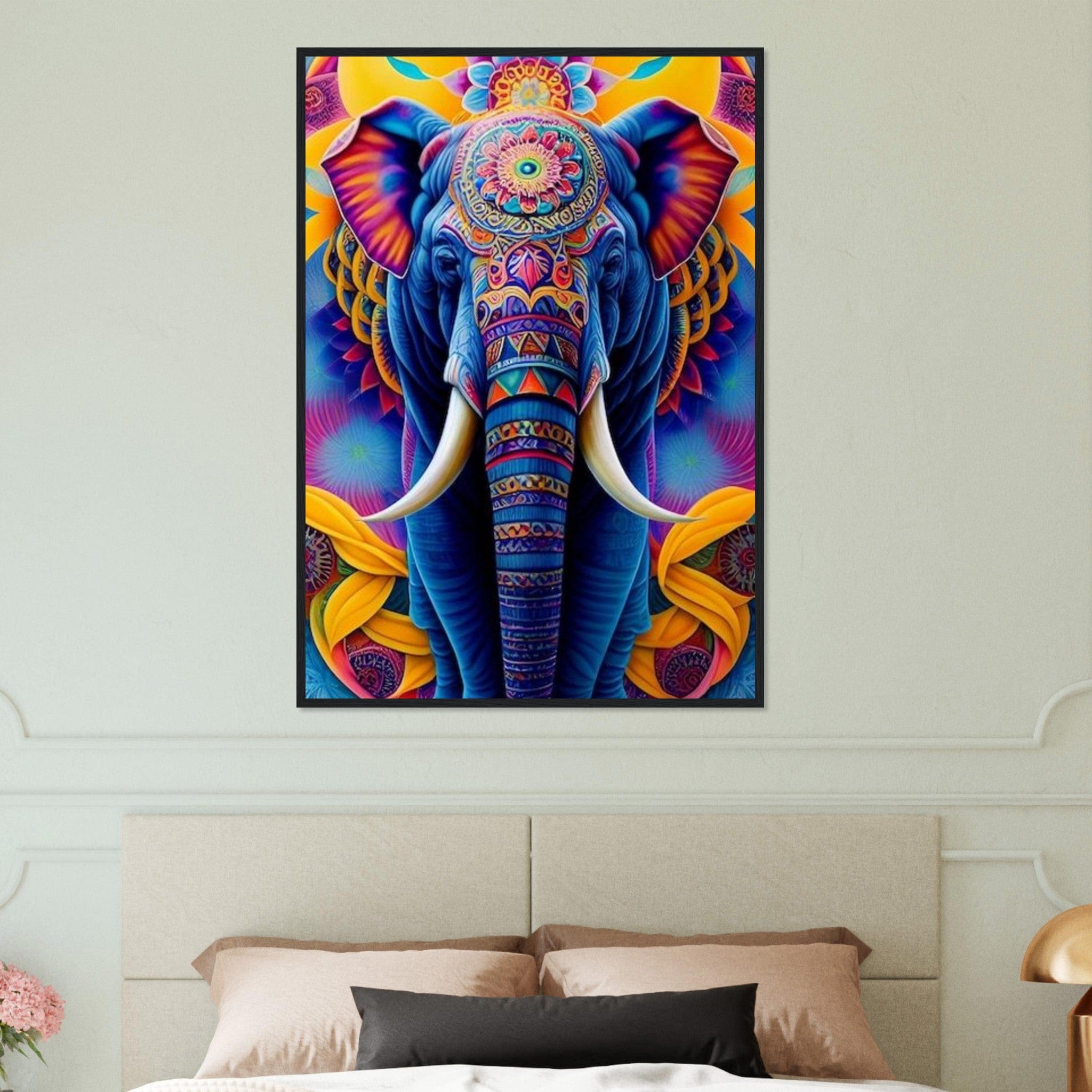 Canvanation Print Material Tableau Elephant Majesté Gracieuse