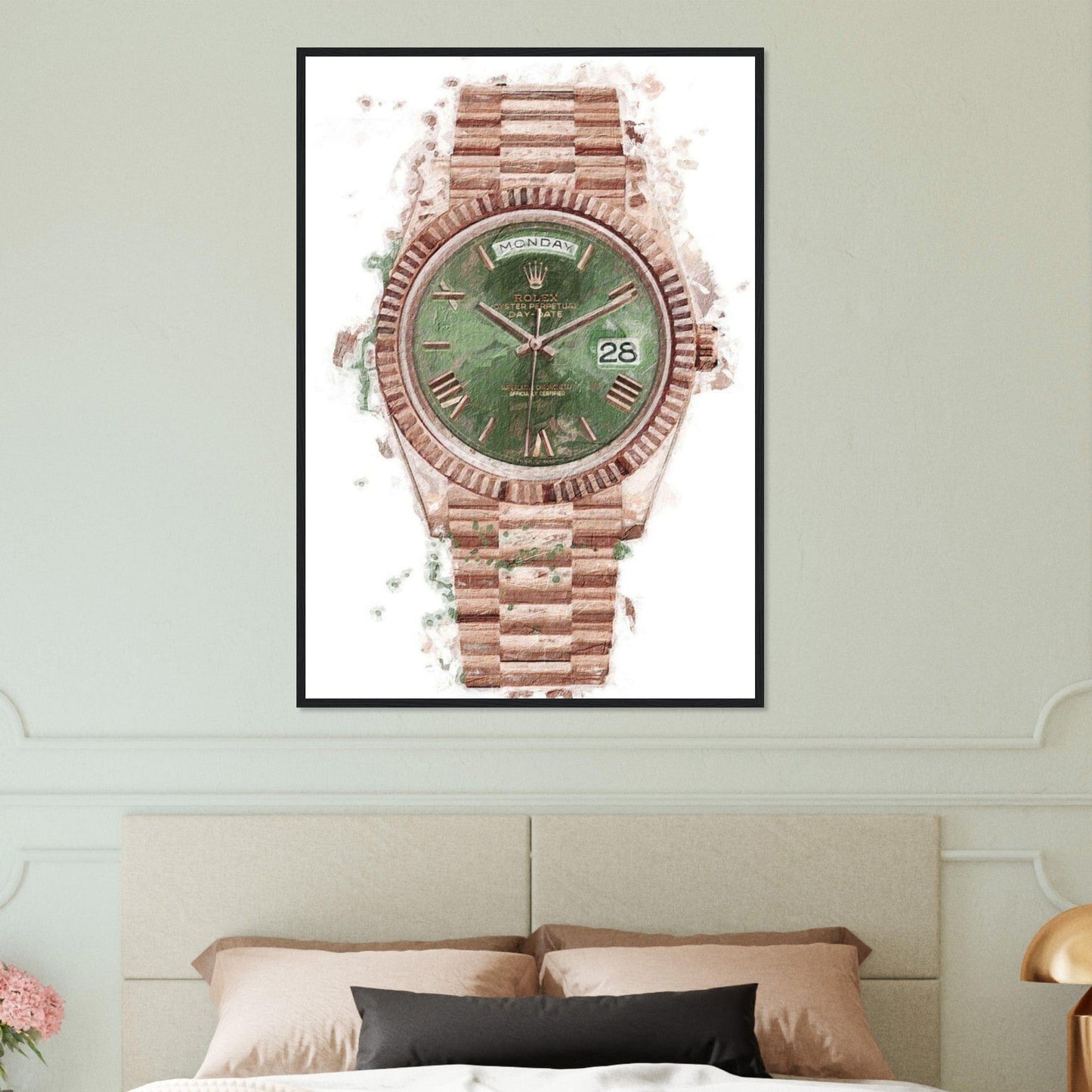 Tableau Marque De Luxe Rolex Canvanation