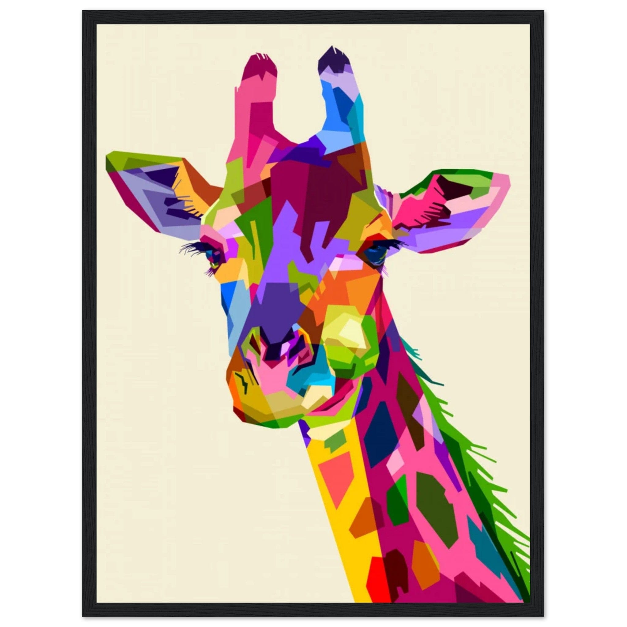 Gelato Print Material 45x60 cm / 18x24″ Tableau Deco Girafe