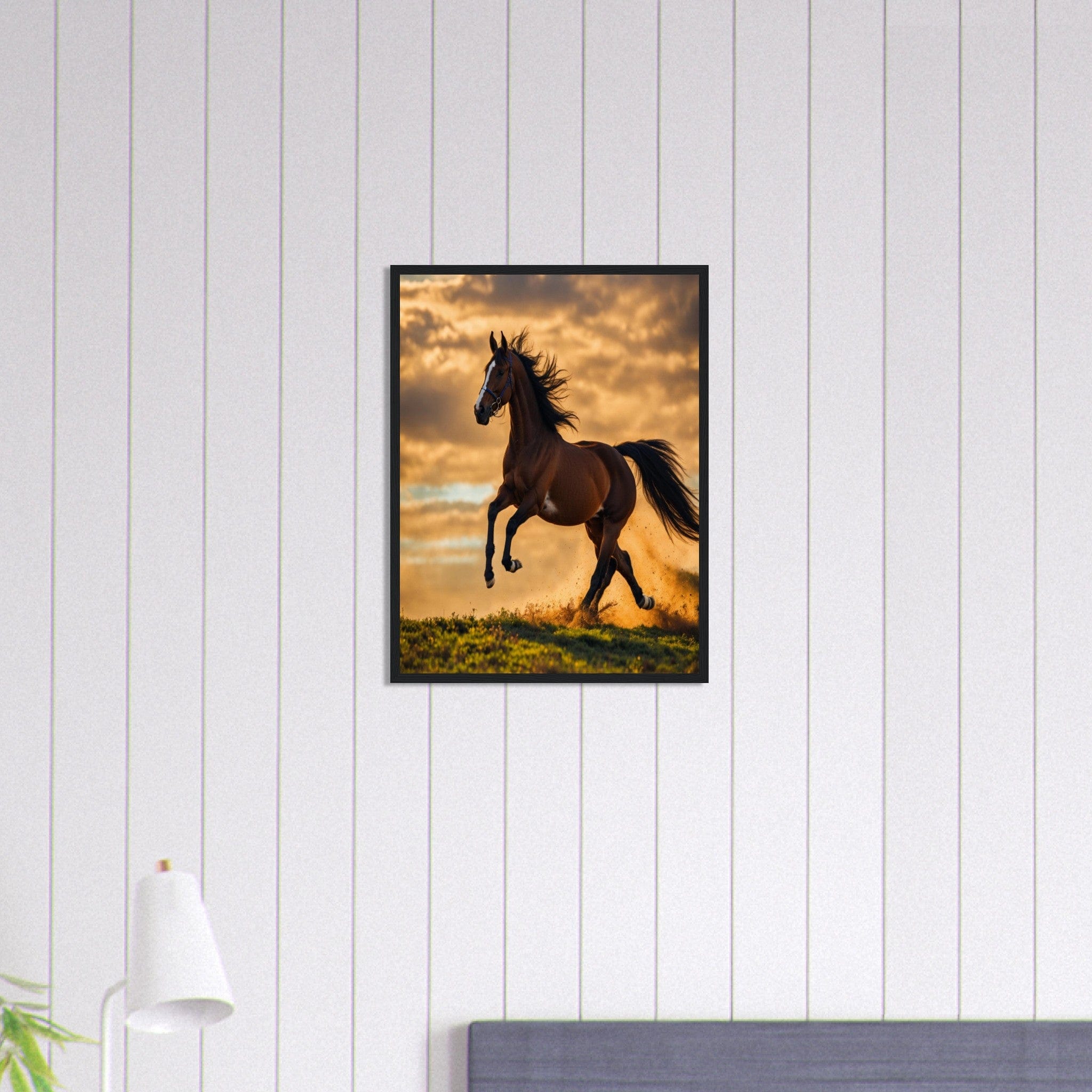 Canvanation Print Material 45x60 cm / 18x24″ Tableau Cheval De Feu