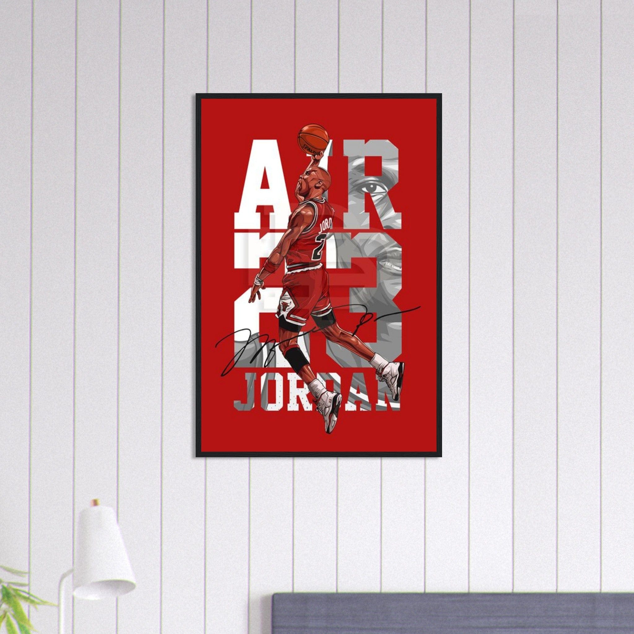 Canvanation Print Material 60x90 cm / 24x36″ Tableau Basket Air 23 Jordan