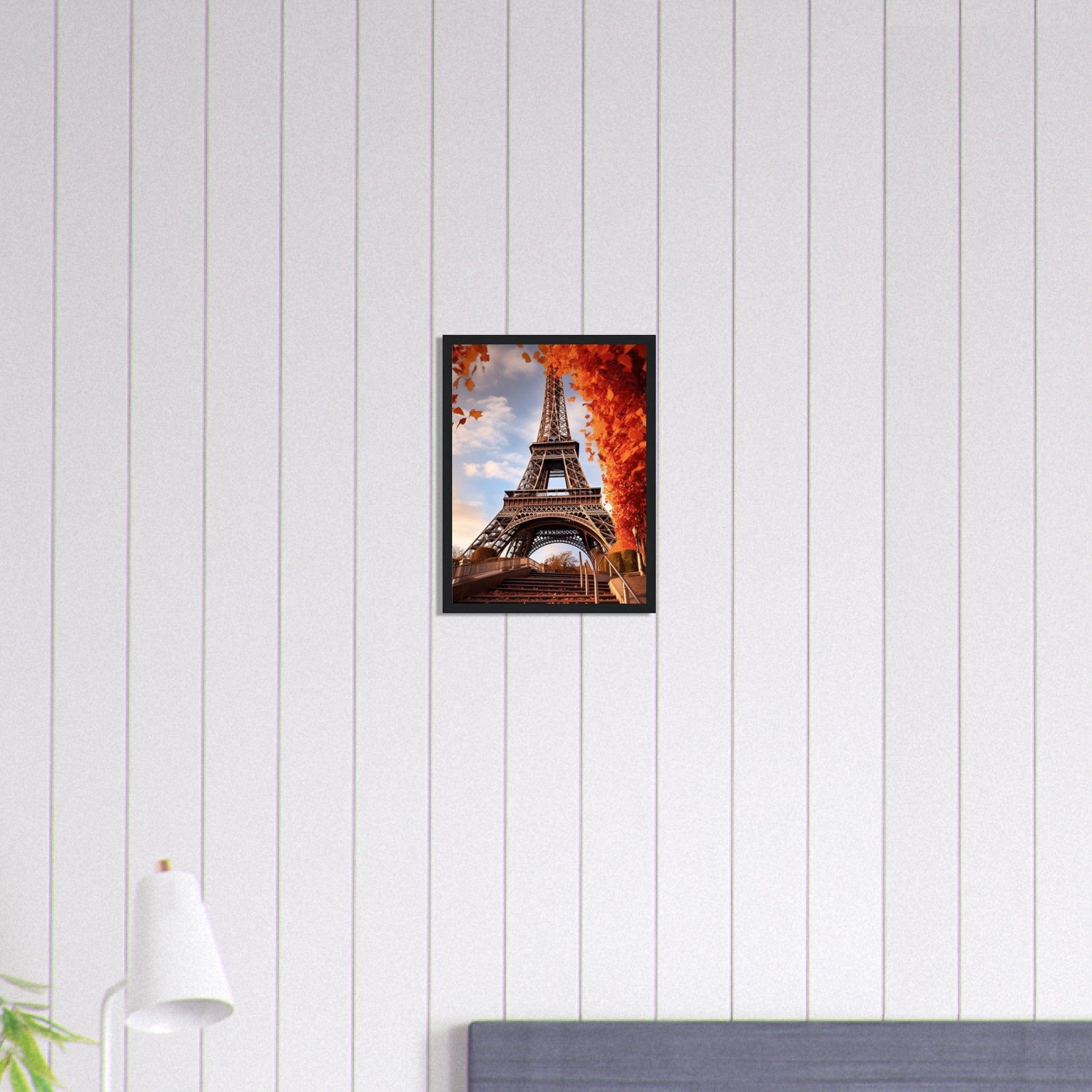 Canvanation Print Material 30x40 cm / 12x16″ Tableau Paris Automne Pont