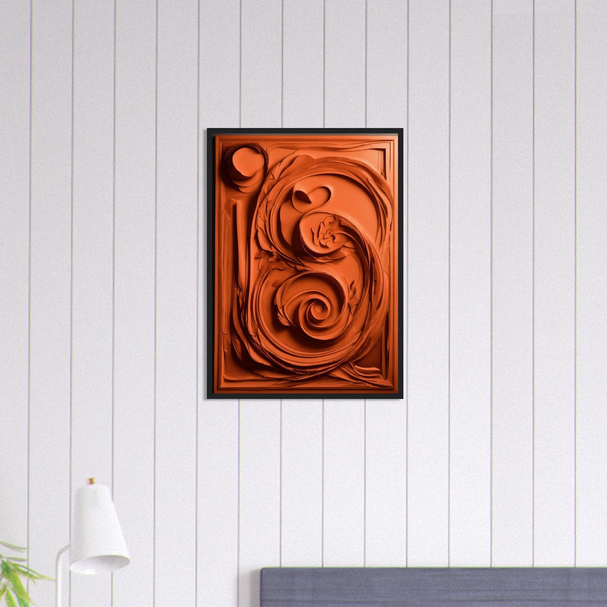 Canvanation Print Material 50x70 cm / 20x28″ Tableau Terracotta Harmonie de l'Argile