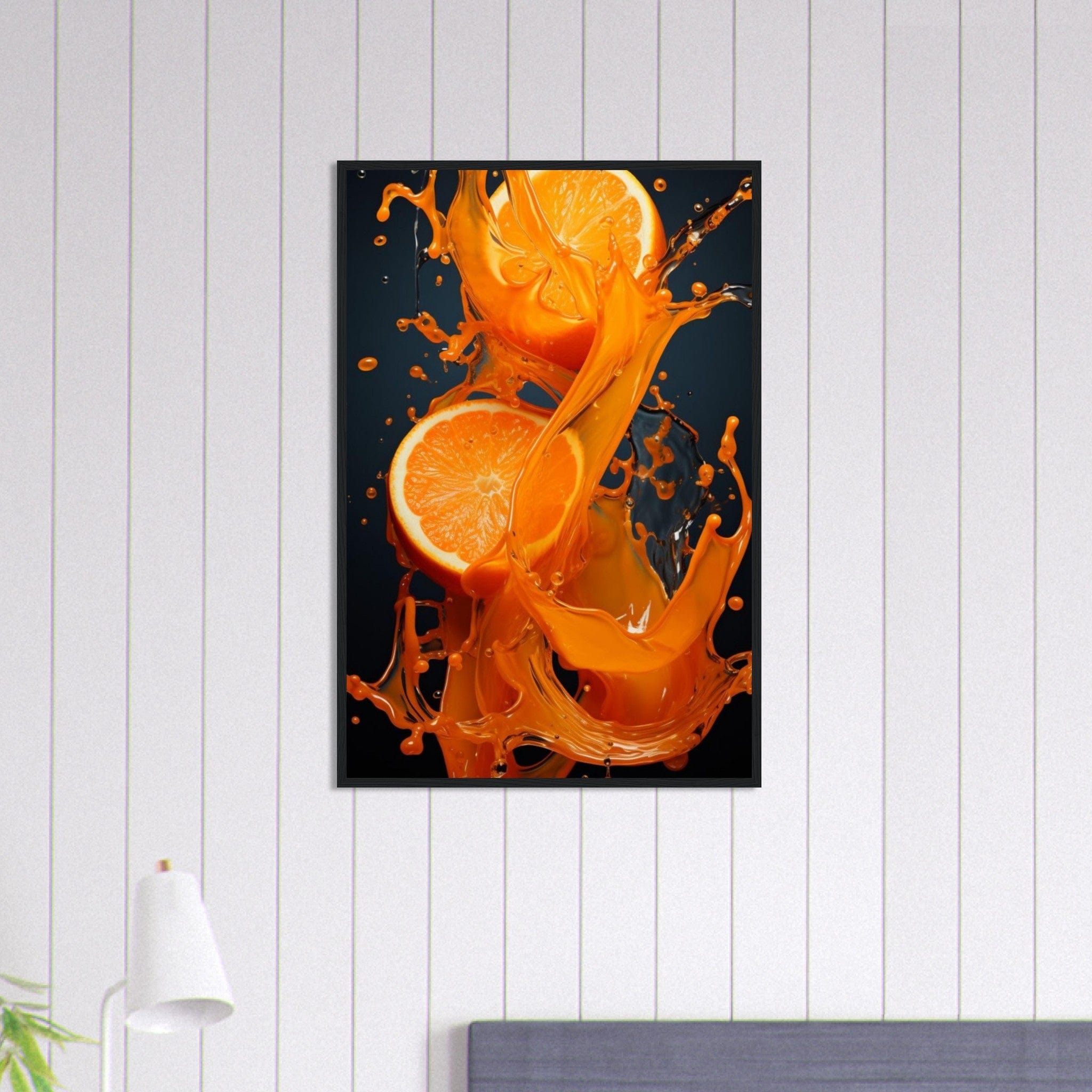 Canvanation Print Material 60x90 cm / 24x36″ Tableau Cuisine Jus Orange