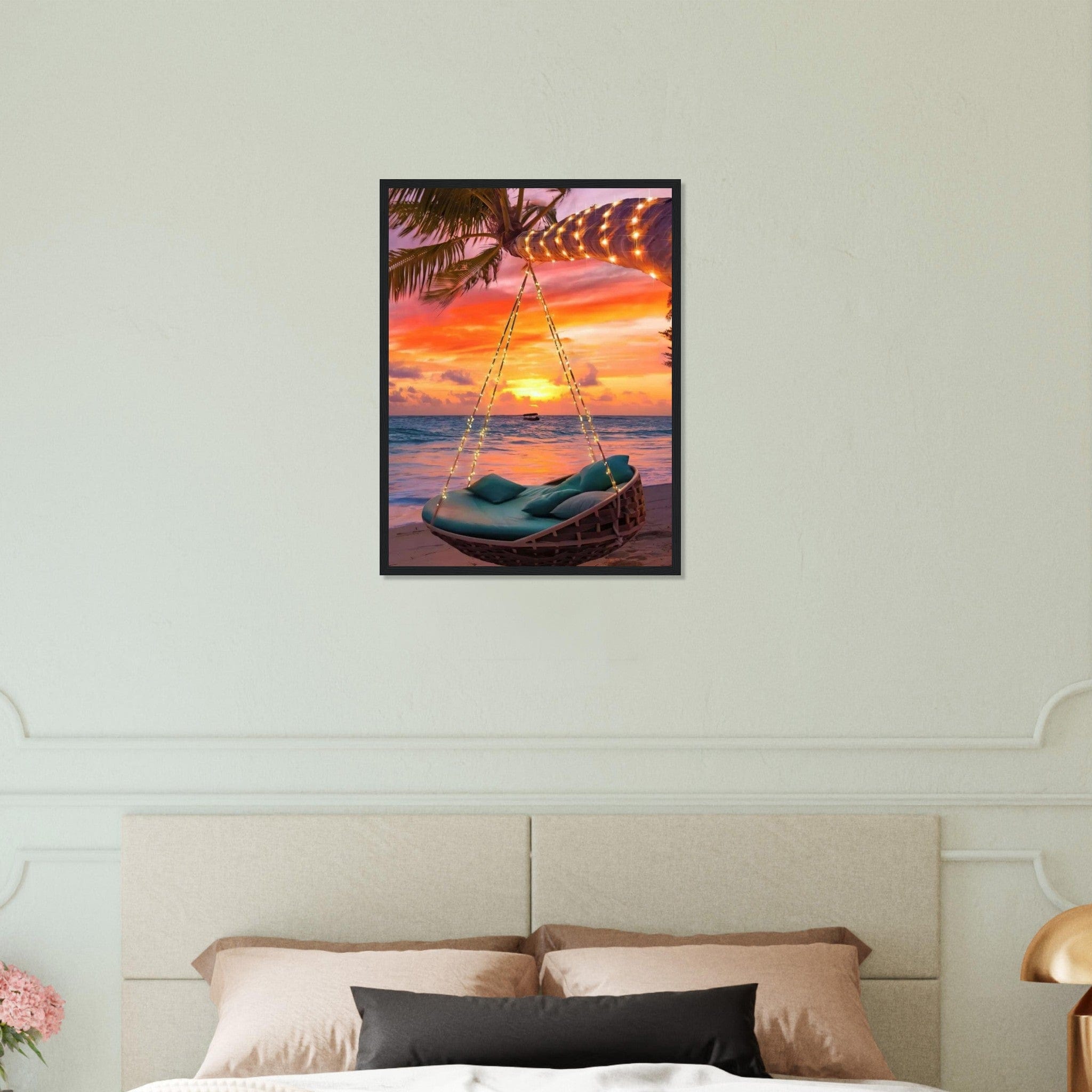 Peinture Coucher De Soleil Mer