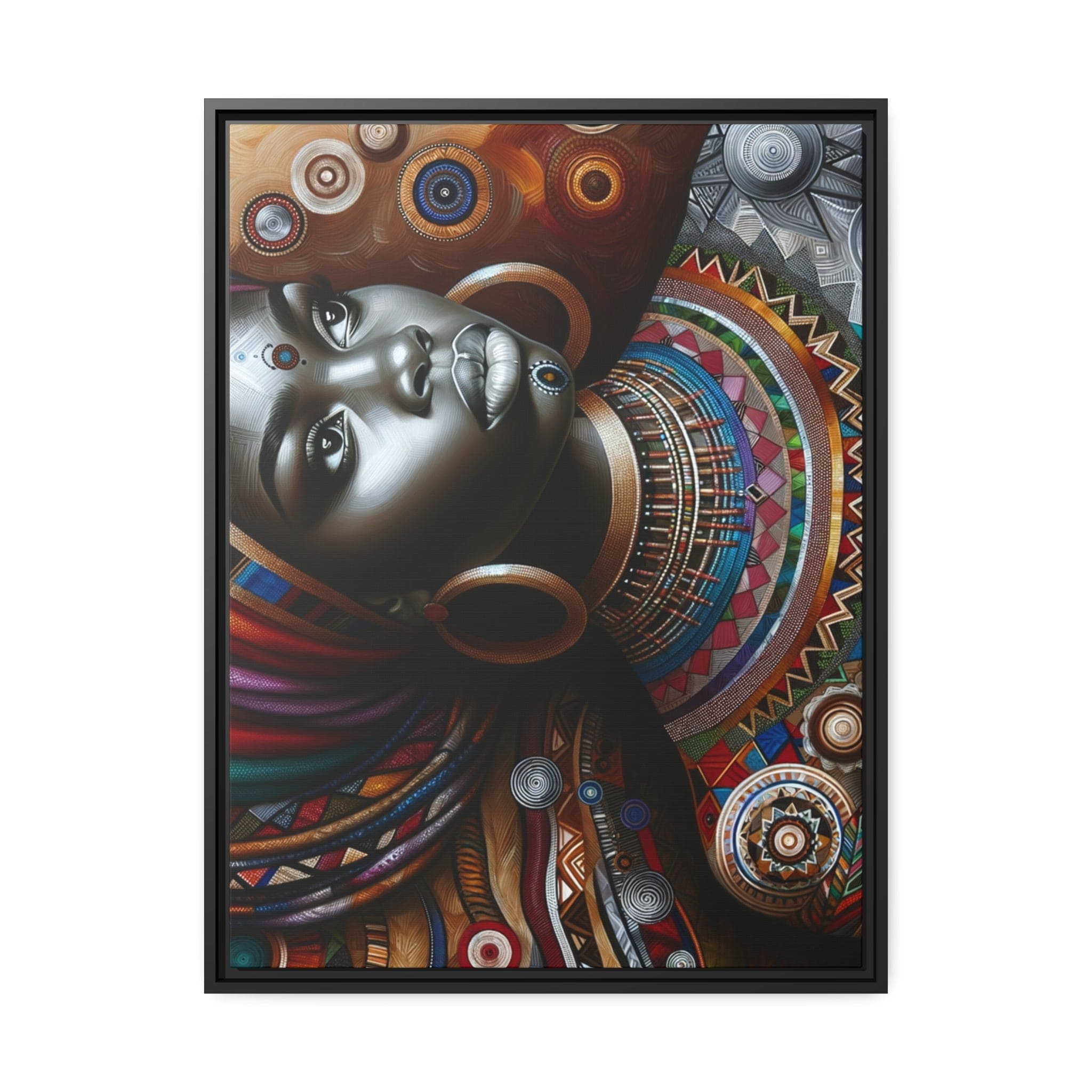 Printify Canvas 61.00 Cm" x 81.30 Cm" (Vertical) Tableau "La beauté et la force des femmes africaines en toile"