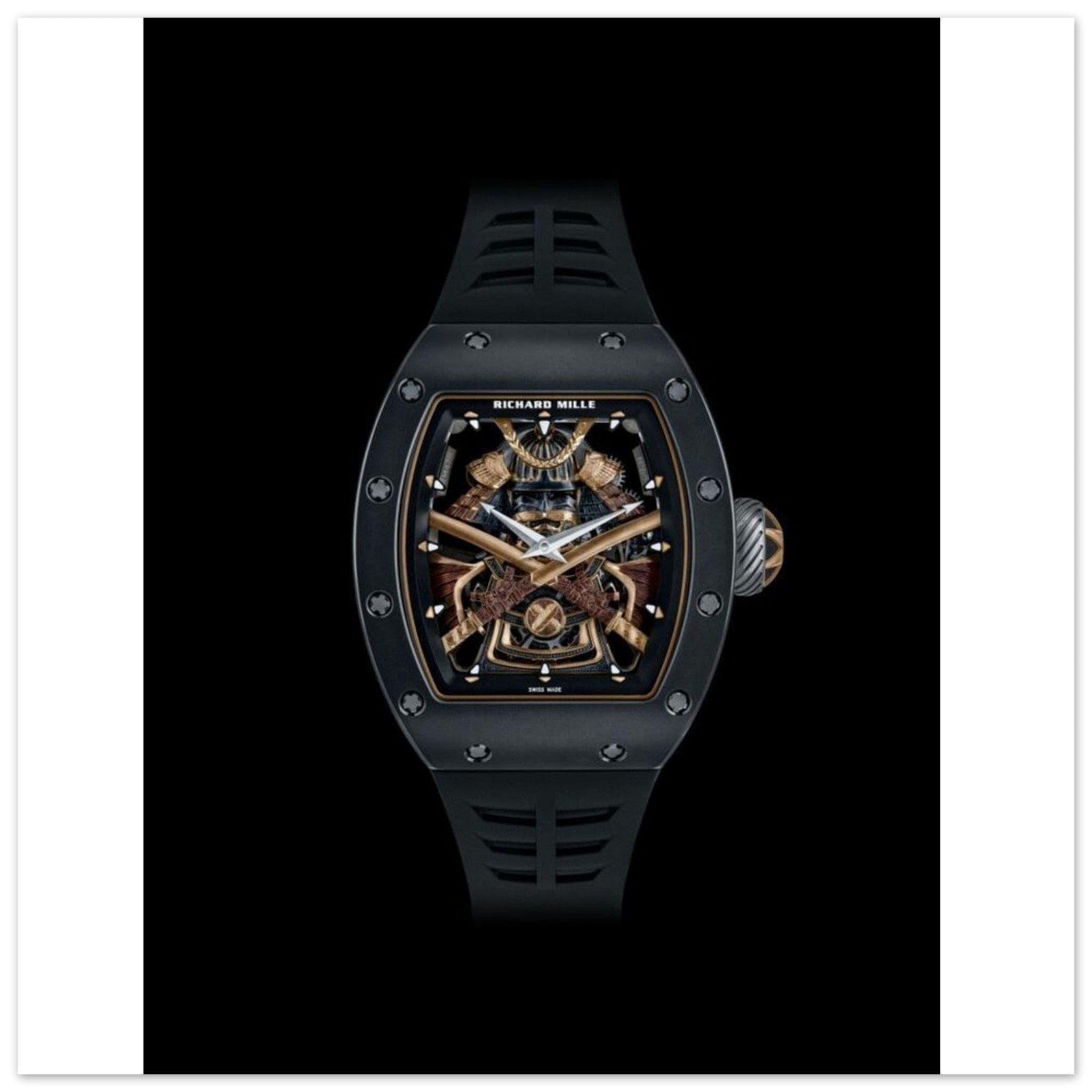 Canvanation Print Material 50x50 cm / 20x20″ Poster Richard Mille Montre Or Médiéval