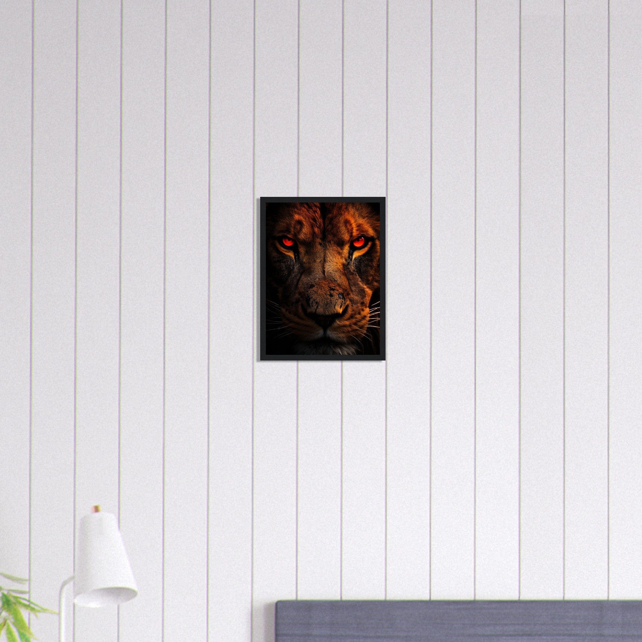 Canvanation Print Material 30x40 cm / 12x16″ Tableau De Lion