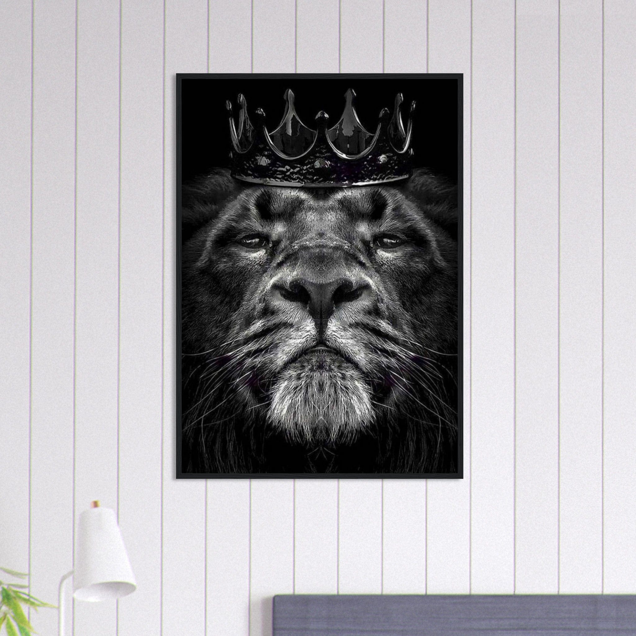 Canvanation Print Material 70x100 cm / 28x40″ Tableau Tête De Lion