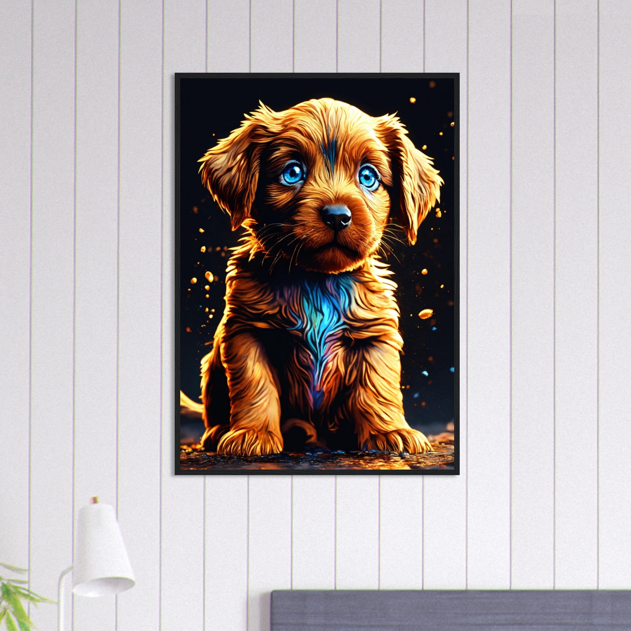 Tableau Chien Amitié Sincère