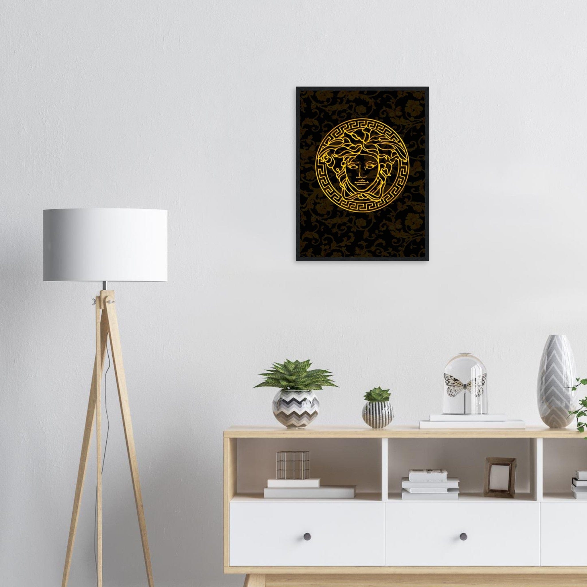 Tableau Marque De Luxe Versace Medusa Canvanation