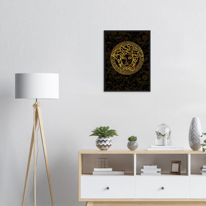 Tableau Marque De Luxe Versace Medusa Canvanation