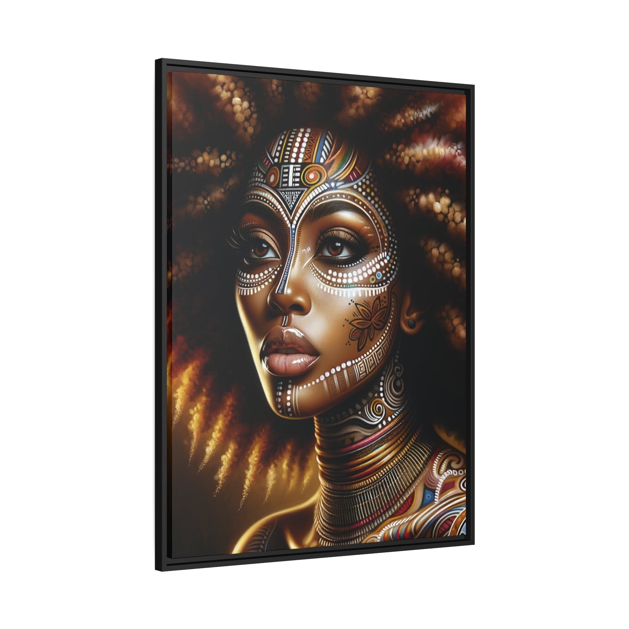 Printify Canvas Tableau "La beauté et la force de la femme africaine"