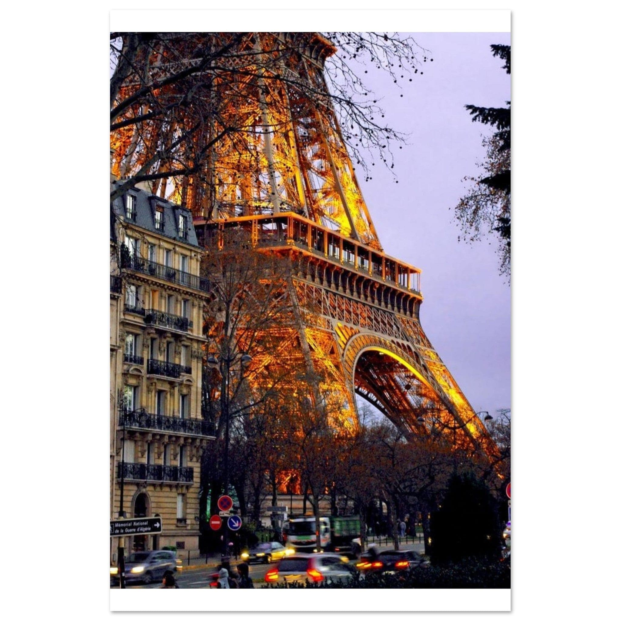 Canvanation Print Material 40x60 cm / 16x24″ Tableau Tour Eiffel