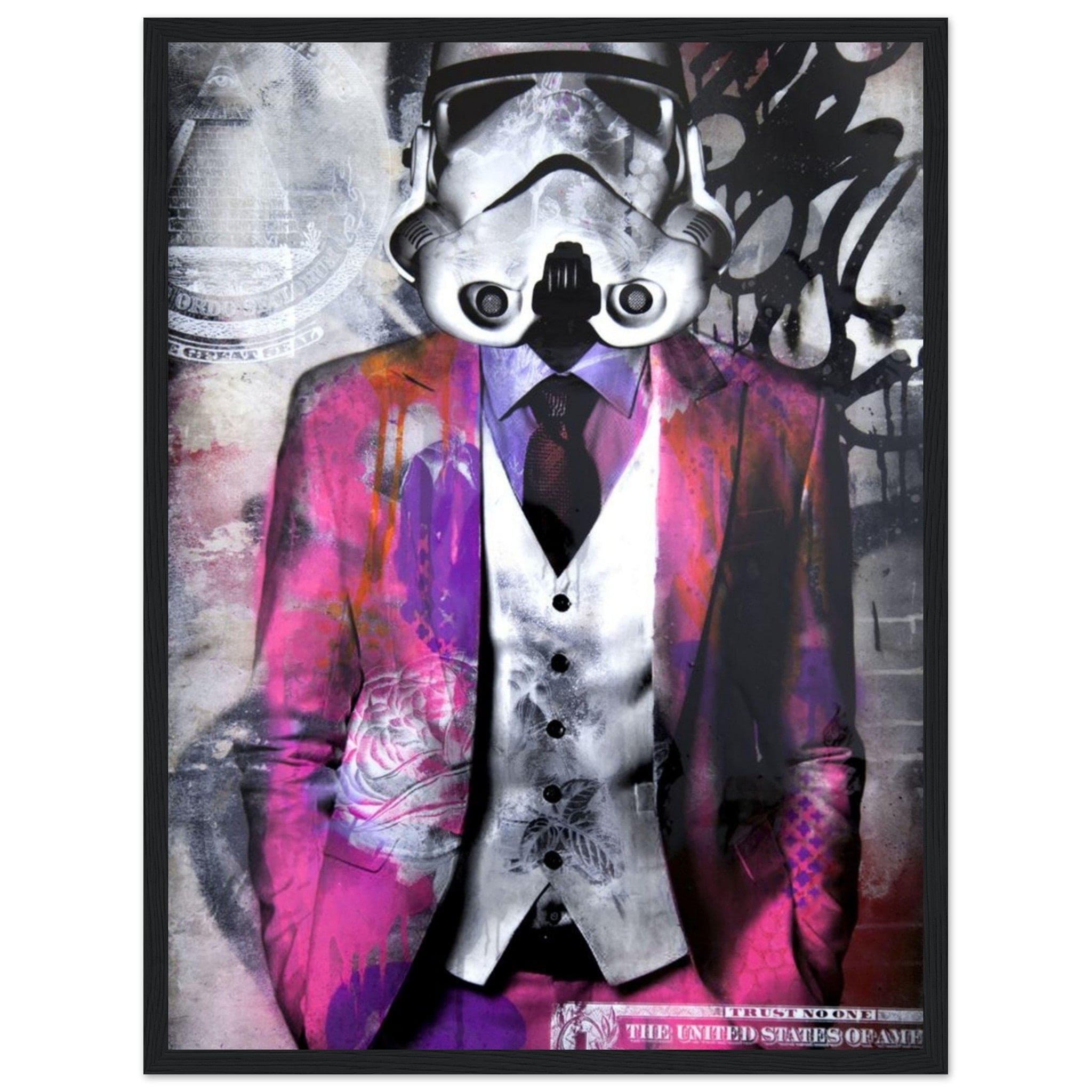 Canvanation Print Material Tableau Street Art Star Wars