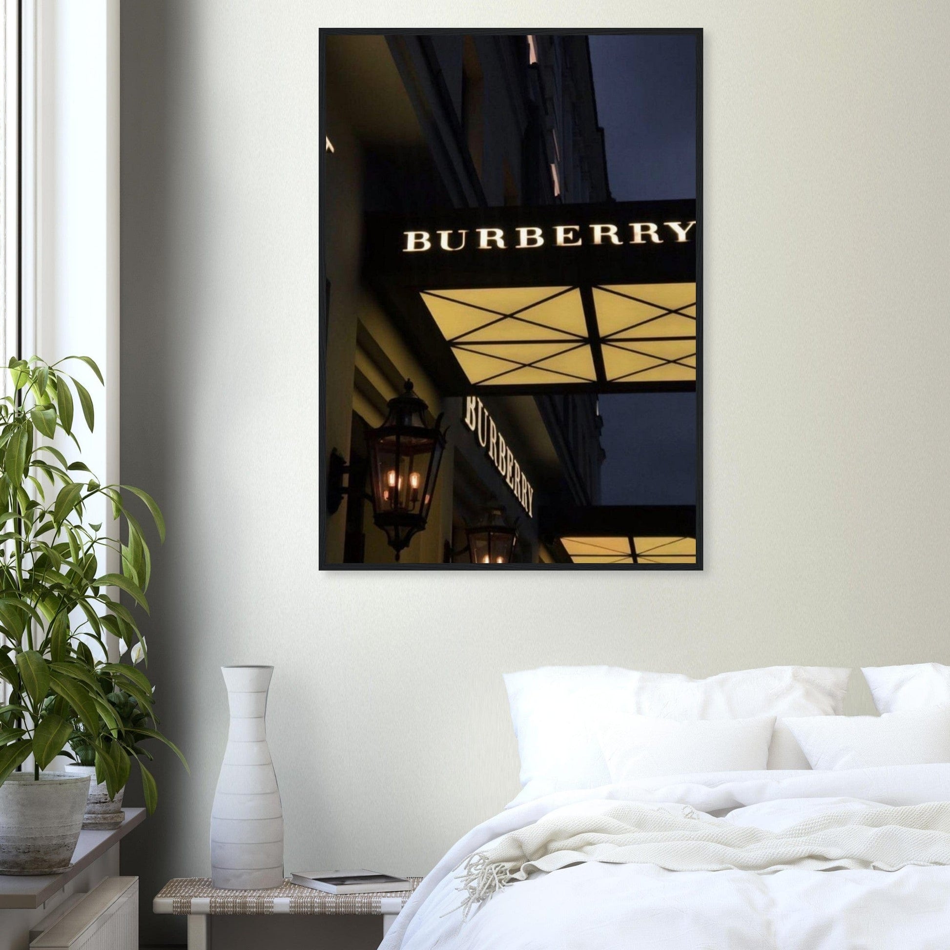 Tableau Marque De Luxe Burberry - Canvanation