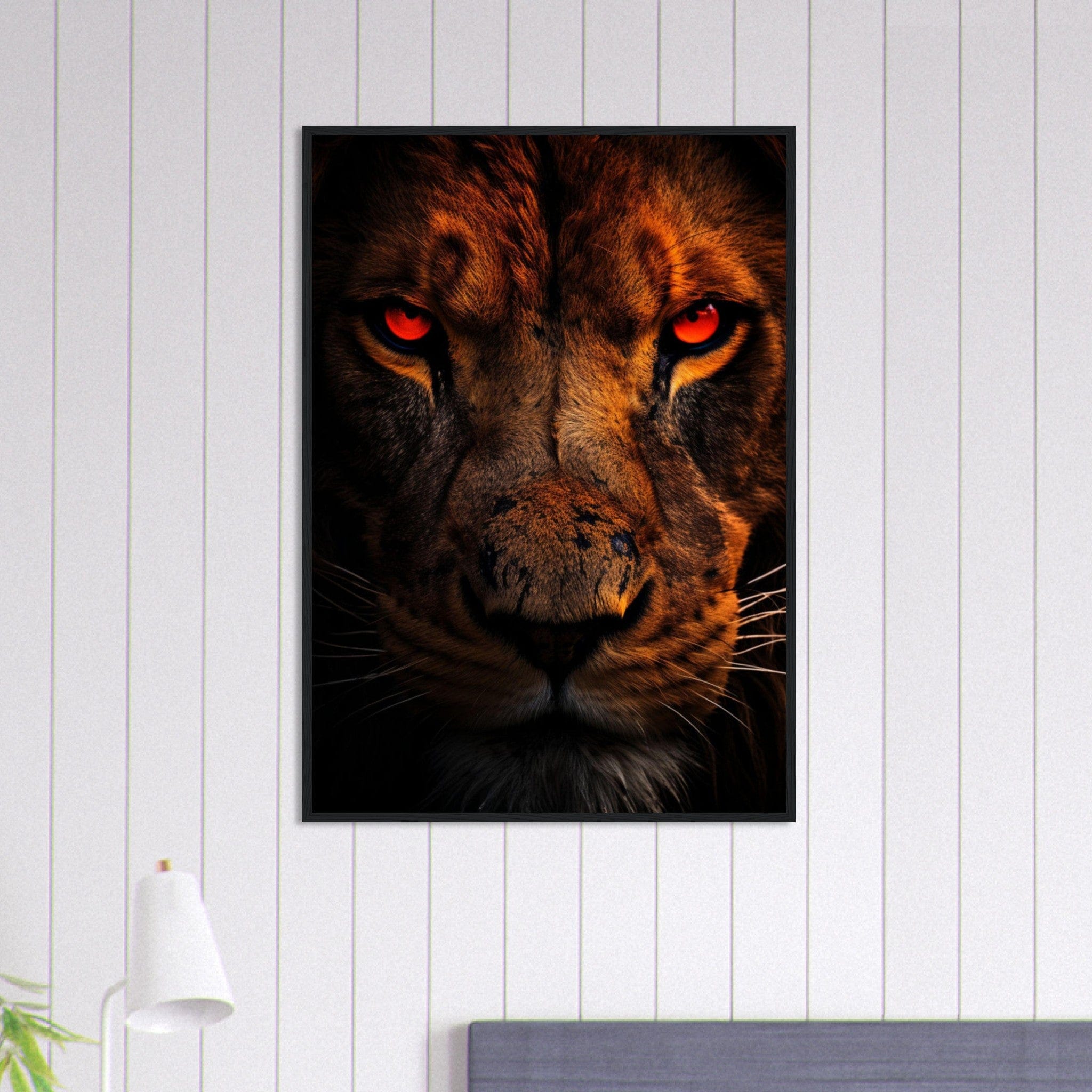 Canvanation Print Material 70x100 cm / 28x40″ Tableau De Lion