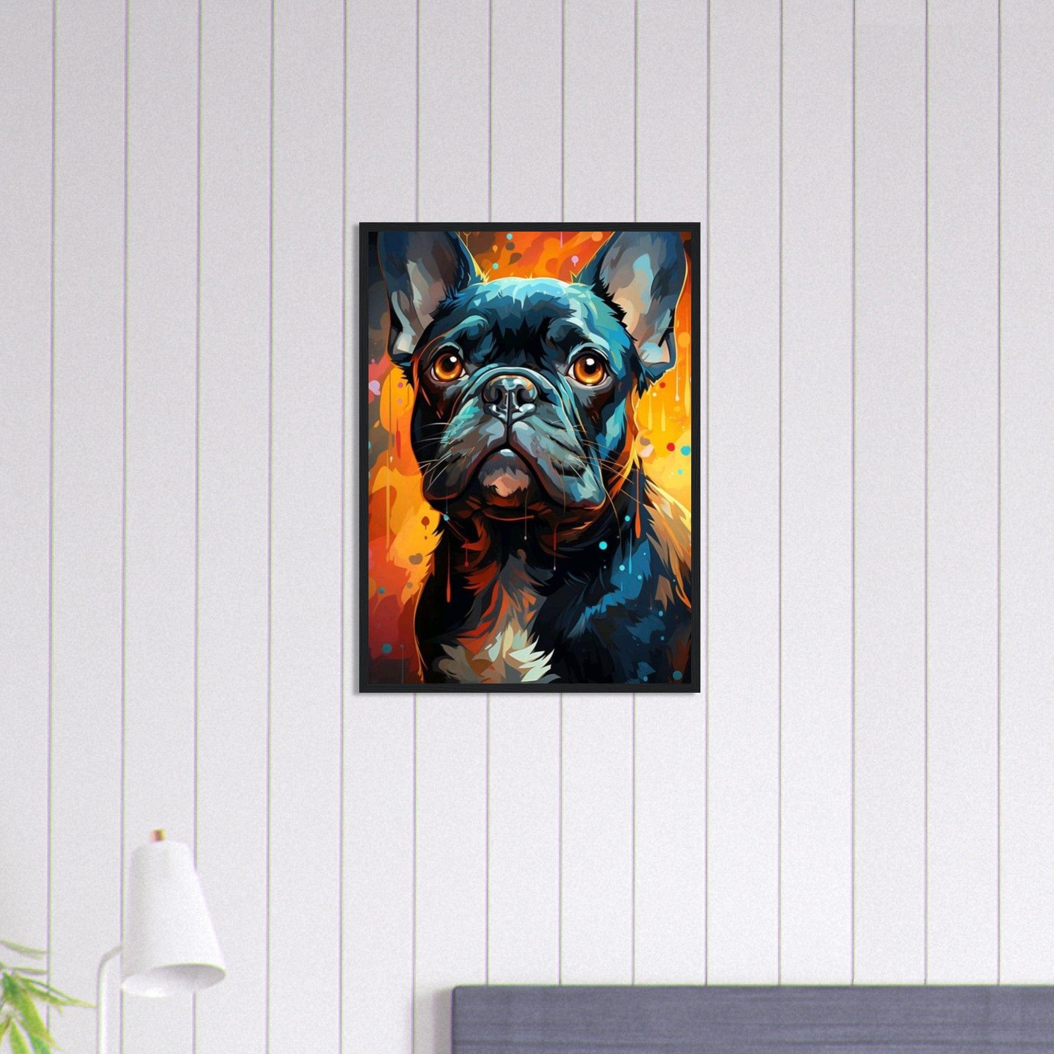 Canvanation Print Material 50x70 cm / 20x28″ Tableau Chien Compagnon fidèle