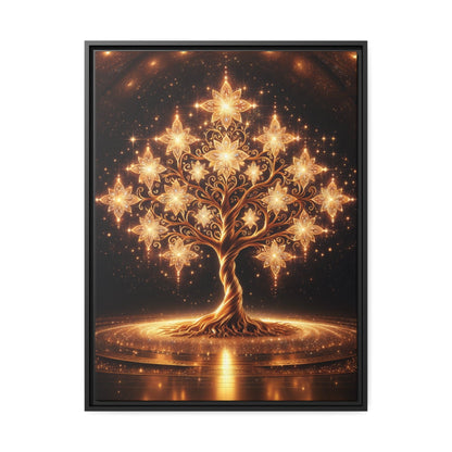 Tableau Arbre De Vie Nuance D'or