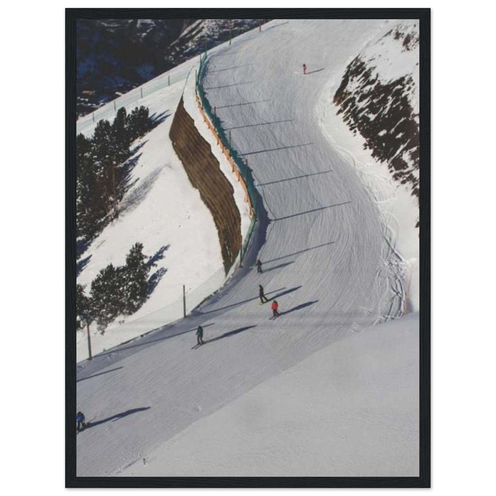 Canvanation Print Material Tableau Piste De Ski