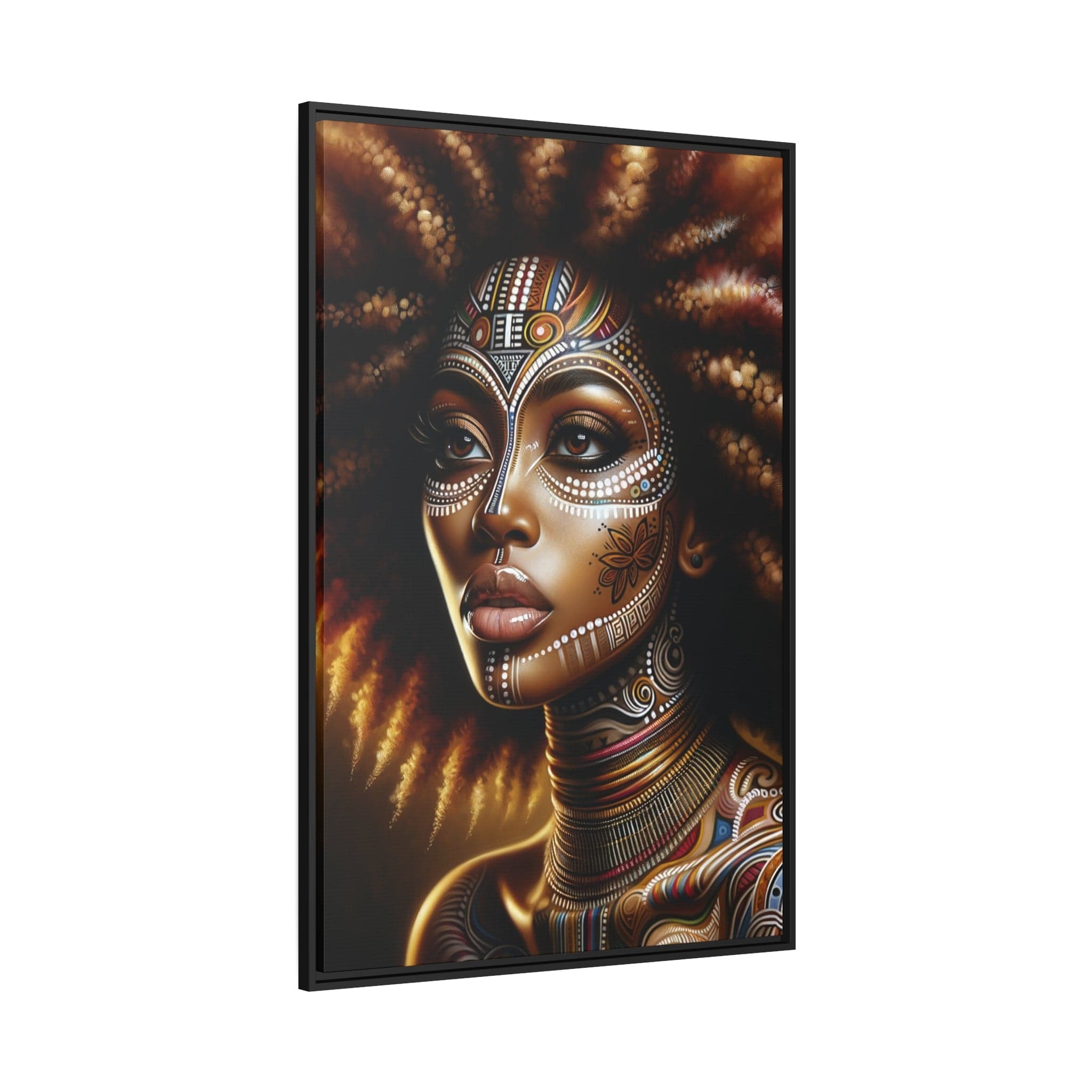 Printify Canvas Tableau "La beauté et la force de la femme africaine"