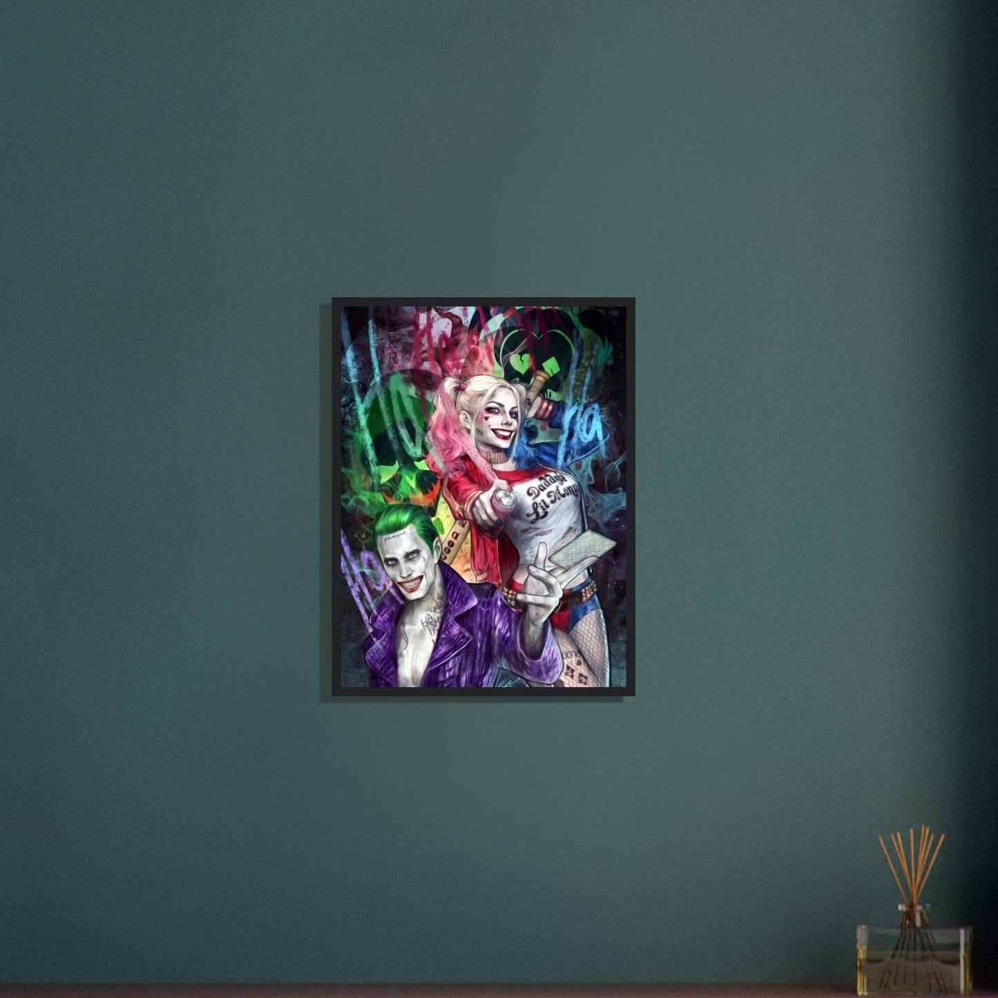 Tableau Joker Harley Quinn Canvanation