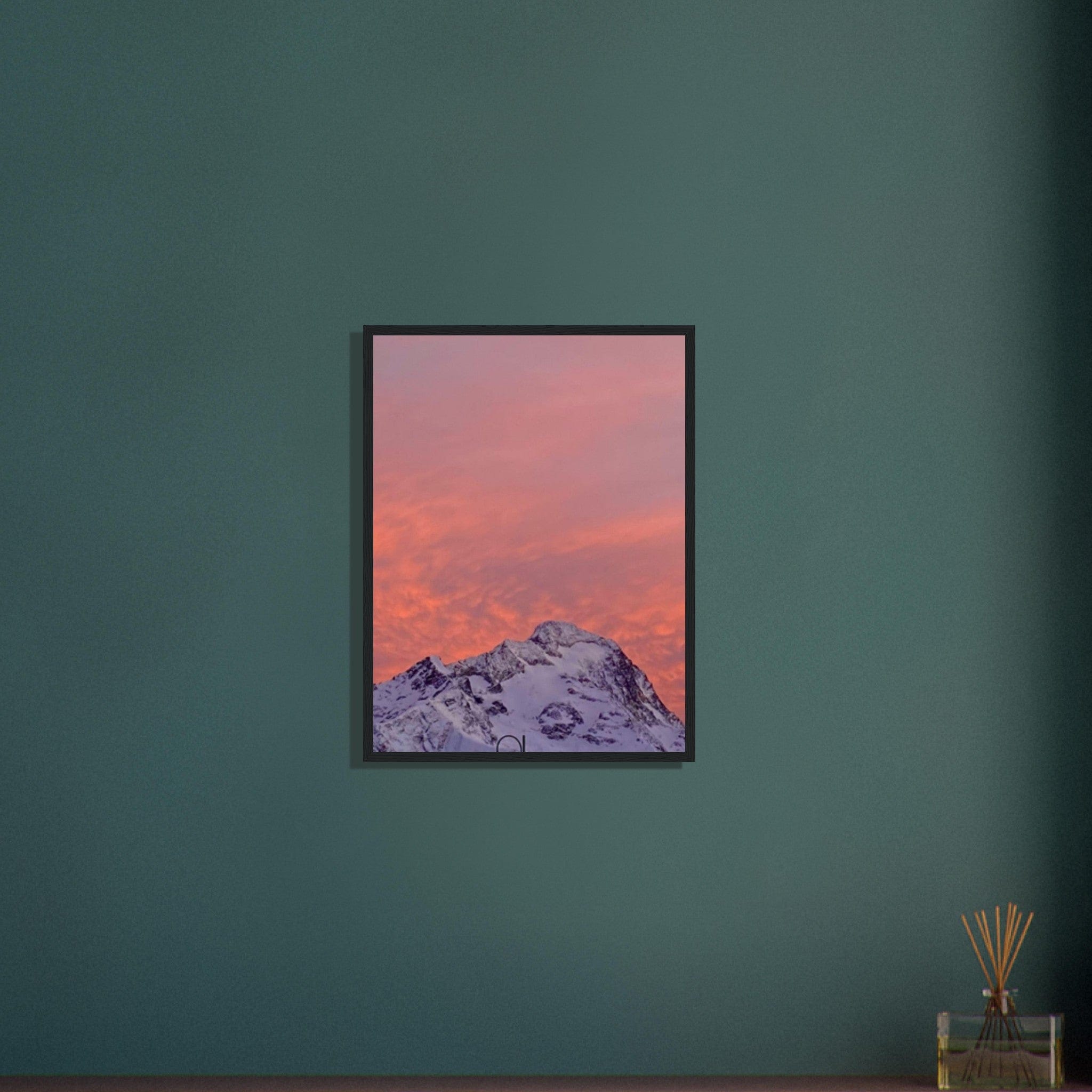 Canvanation Print Material Tableau Sur La Montagne Rouge