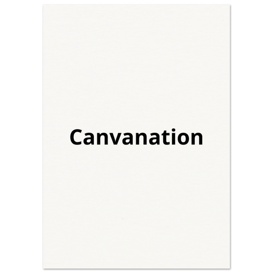 Canvanation Print Material A0 (84.1 x 118.9  cm) Poster Personnalisé HD