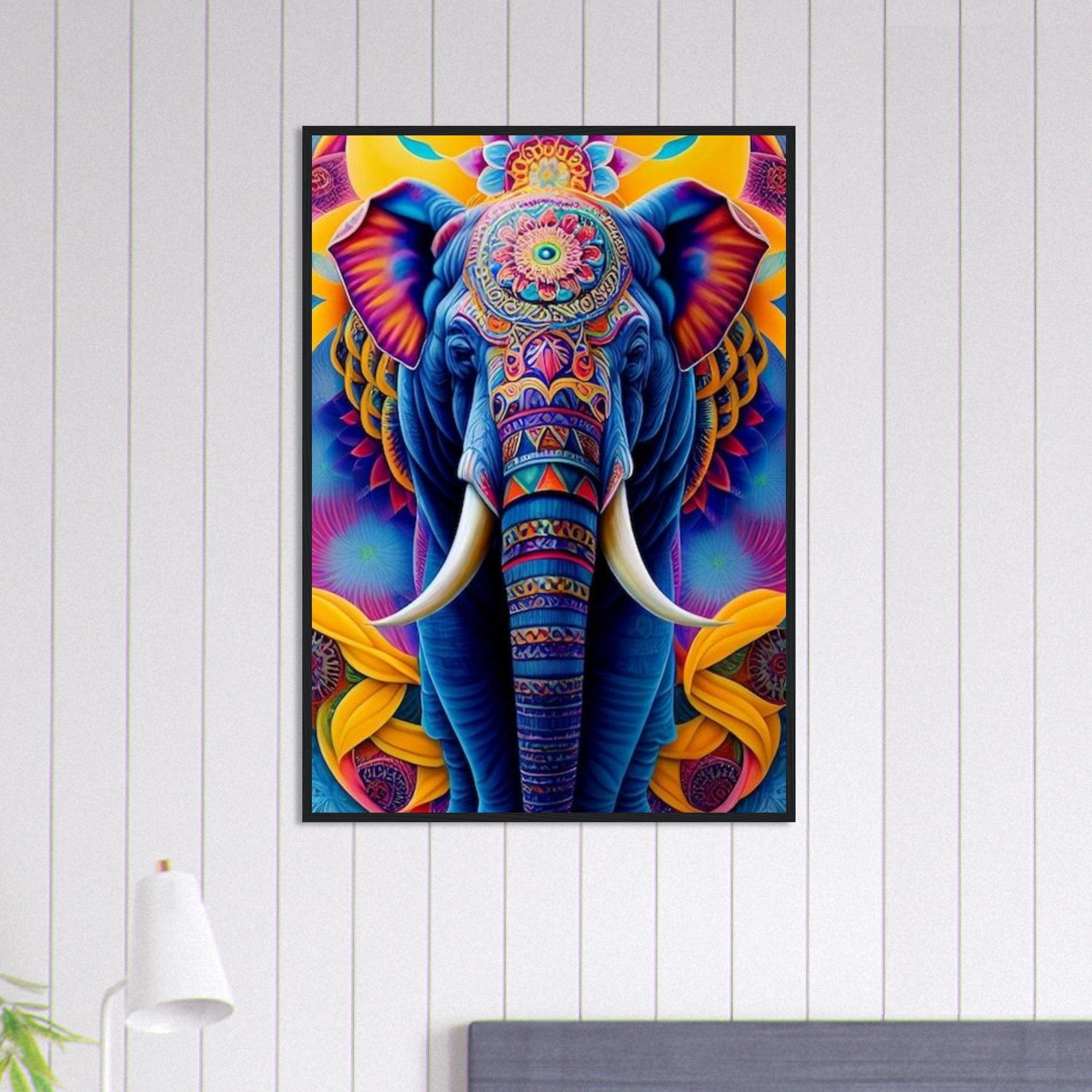 Canvanation Print Material 70x100 cm / 28x40″ Tableau Elephant Majesté Gracieuse